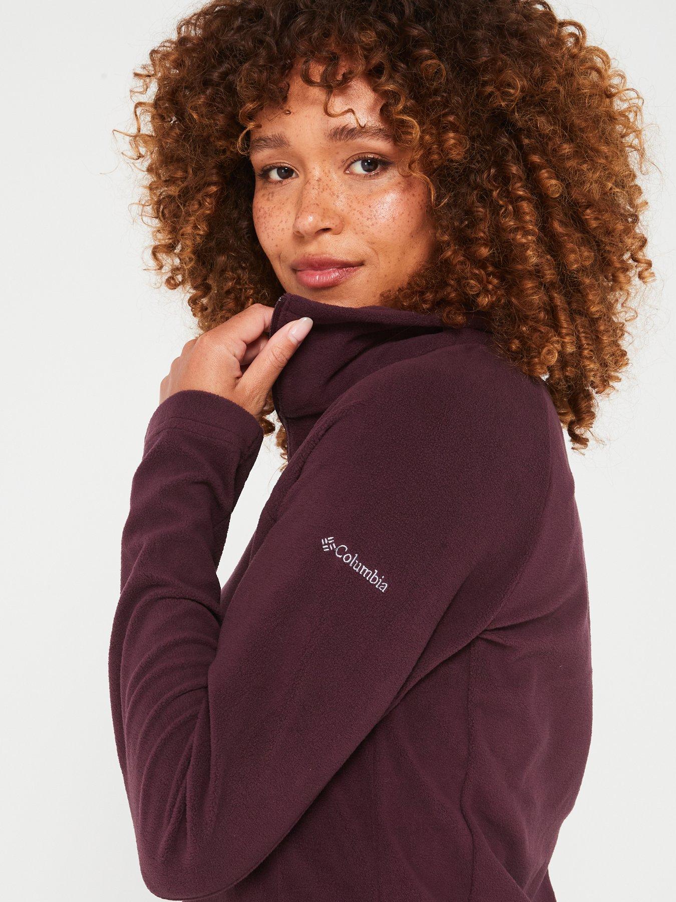 columbia-womens-glacial-12-zip-fleece-purpleoutfit