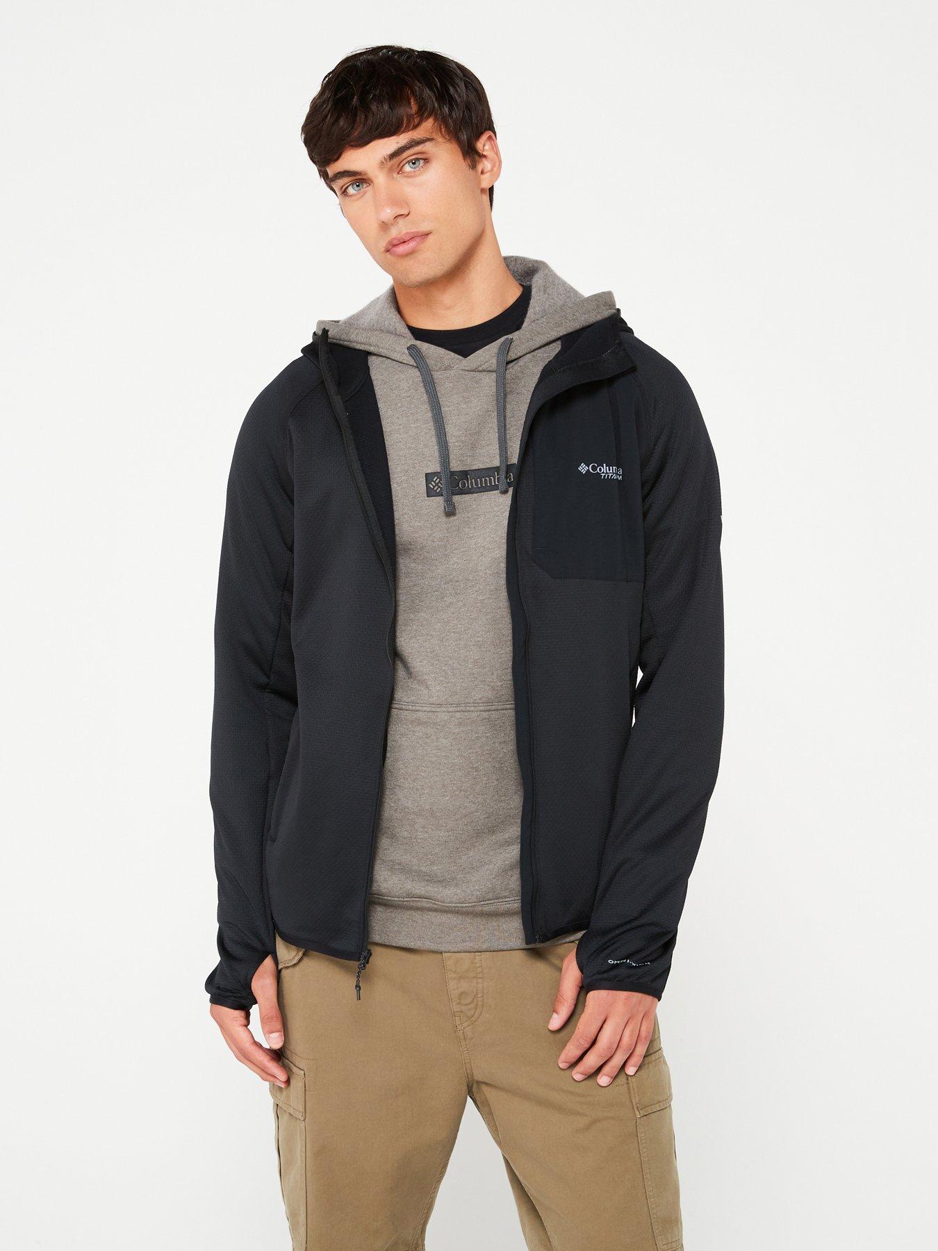 columbia-mens-triple-canyon-grid-fleece-hooded-fz-ii-black