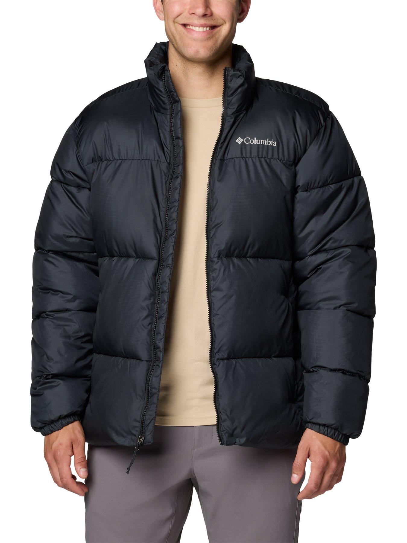 columbia-mens-puffect-jacket-blackfront