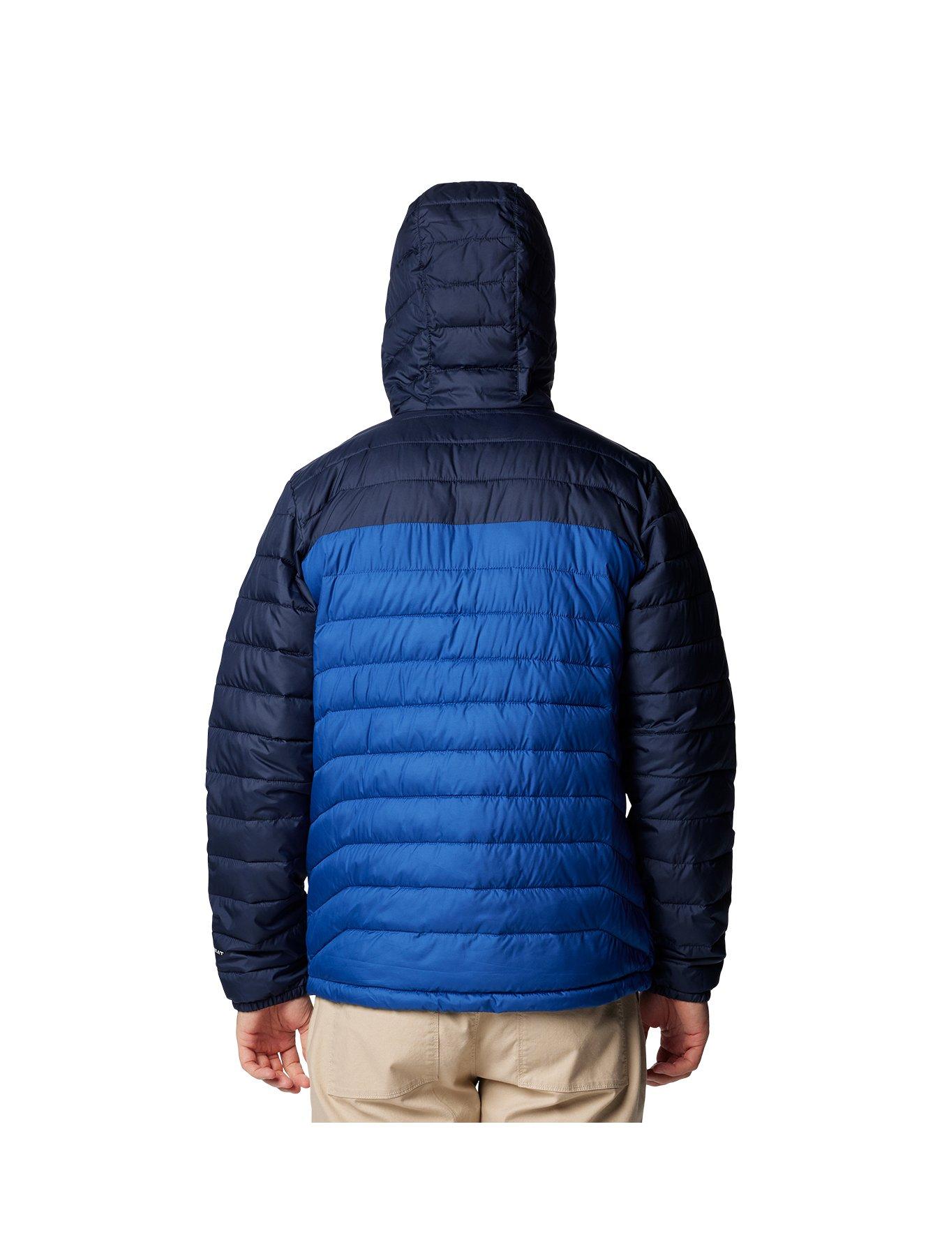 columbia-mens-powder-lite-hooded-jacket-bluestillFront