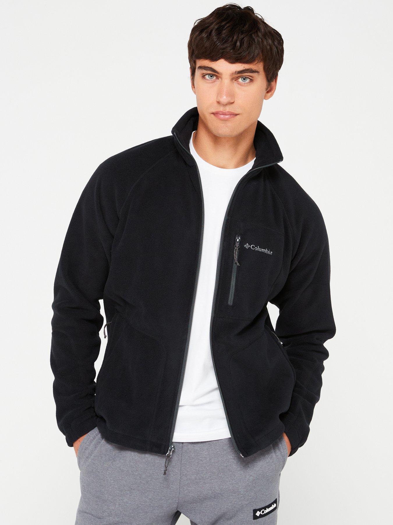 columbia-mens-fast-trek-ii-full-zip-fleece-black