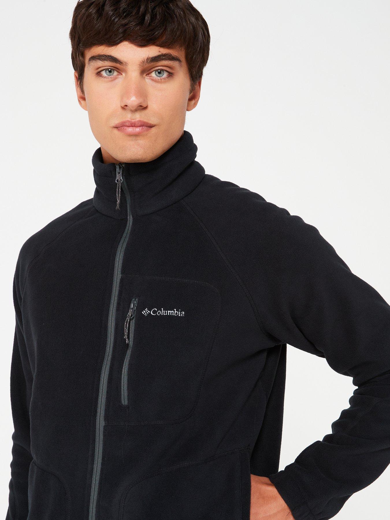 columbia-mens-fast-trek-ii-full-zip-fleece-blackoutfit