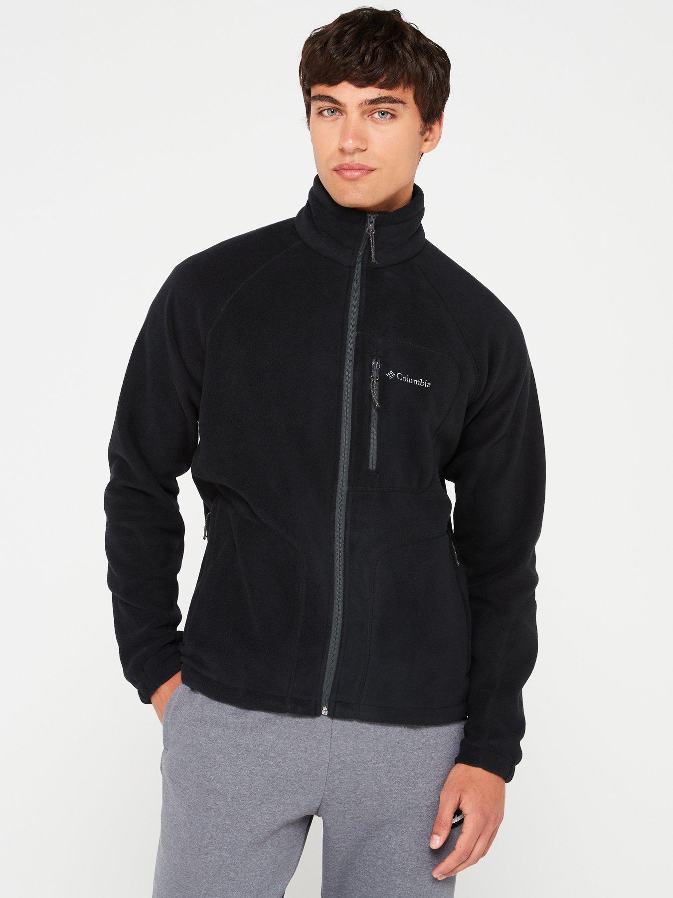 columbia-mens-fast-trek-ii-full-zip-fleece-blackdetail