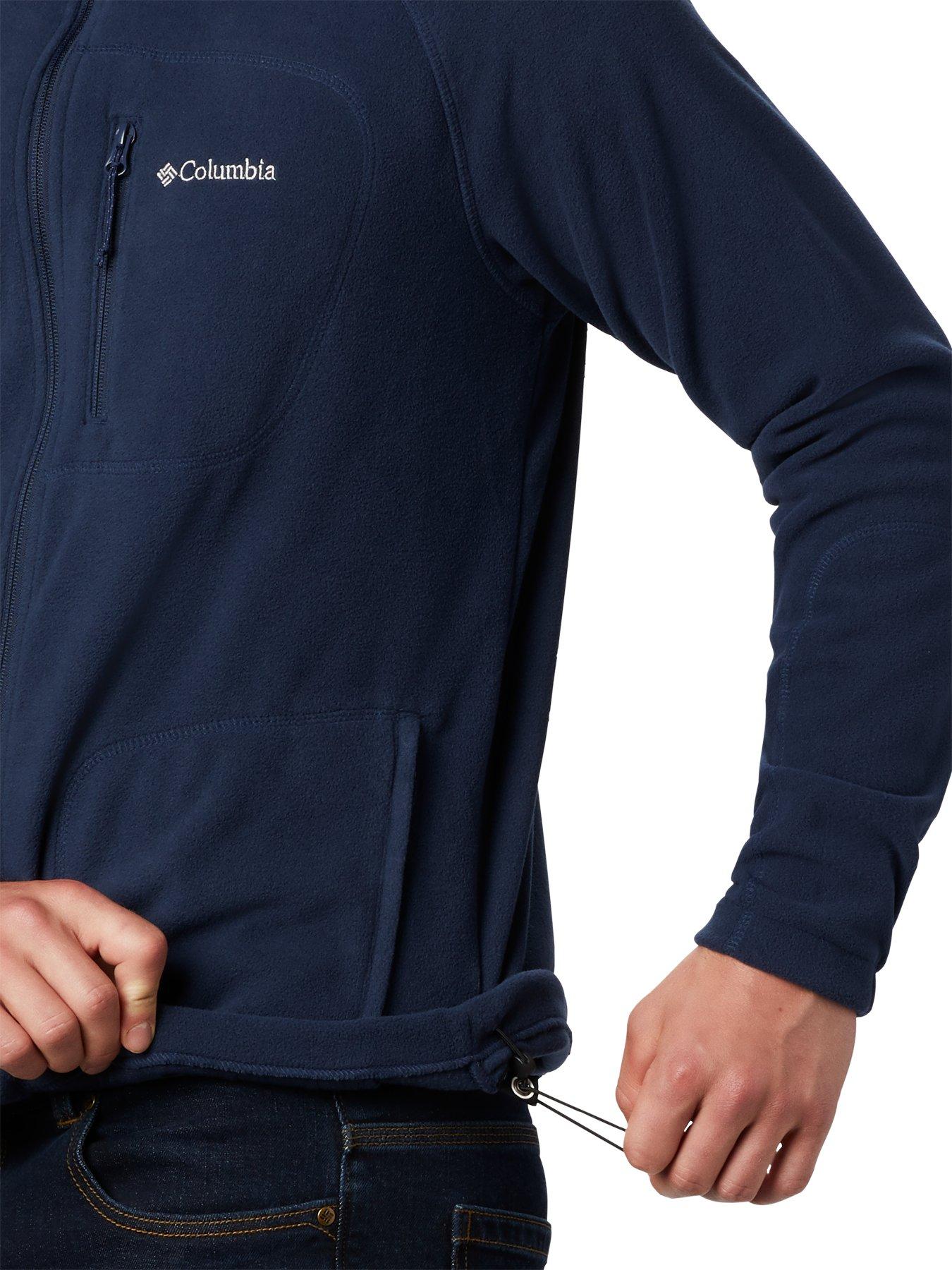 columbia-mens-fast-trek-ii-full-zip-fleece-blueoutfit