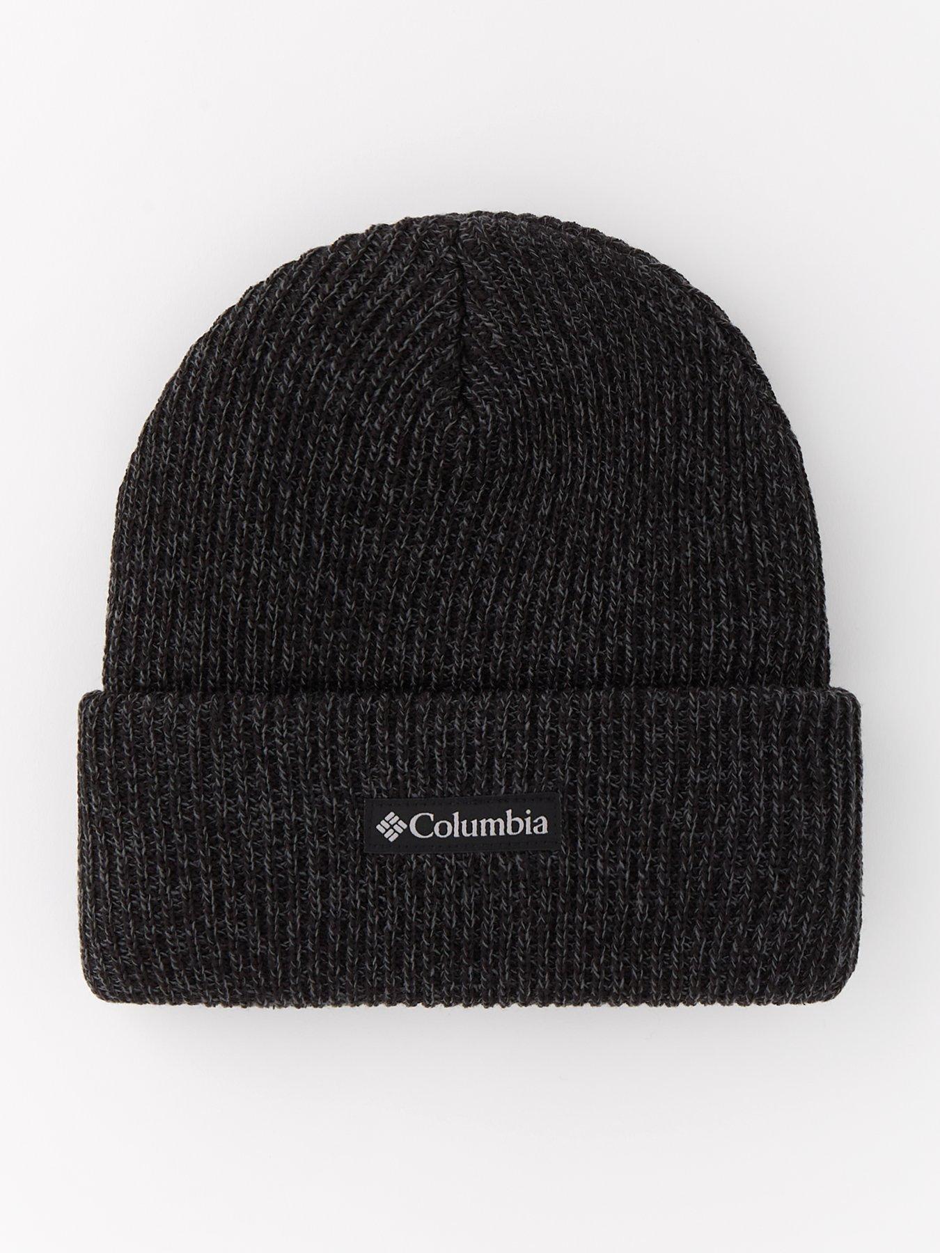 columbia-unisex-whirlibird-cuffed-beanie-blackfront