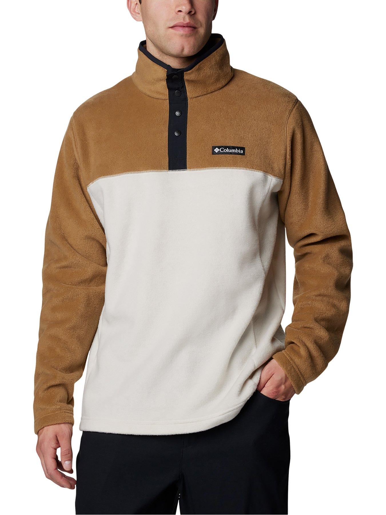 columbia-mens-steens-mountain-half-snap-fleece-beigeback