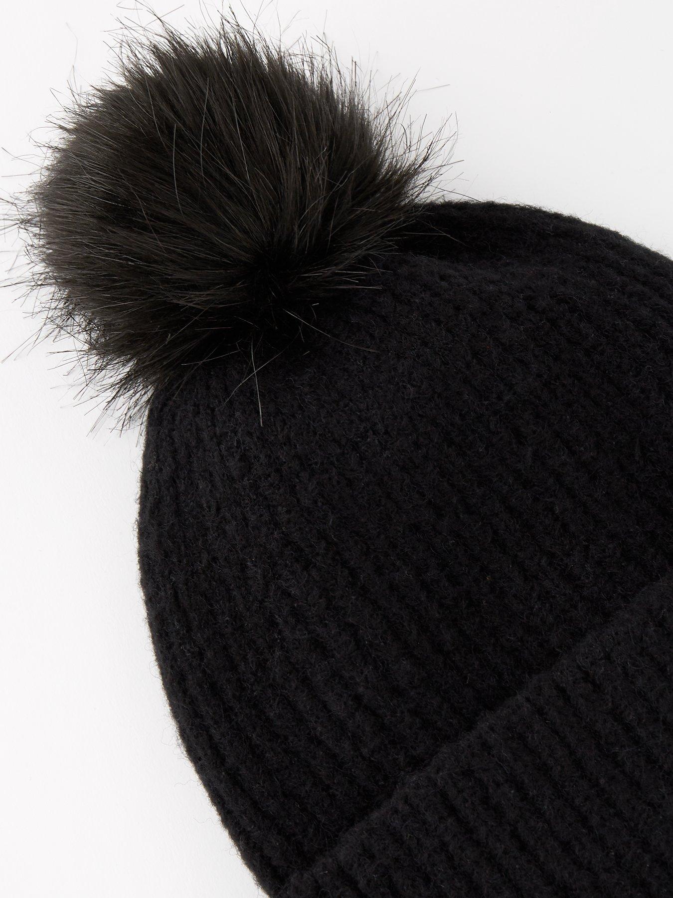 columbia-unisex-winter-blur-pom-pom-beanie-blackdetail