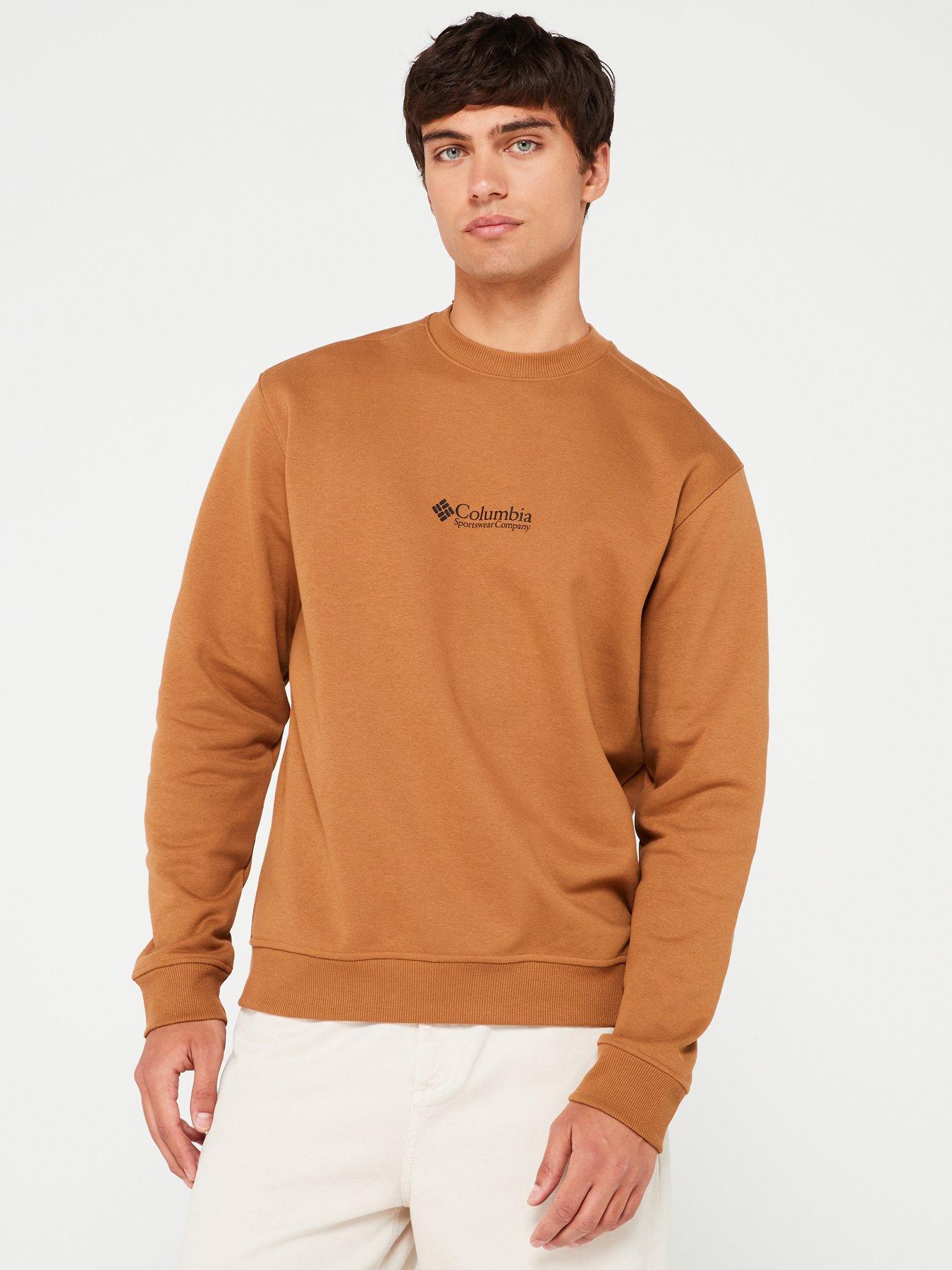 columbia-mens-meridian-creek-crew-sweat-shirt-brown