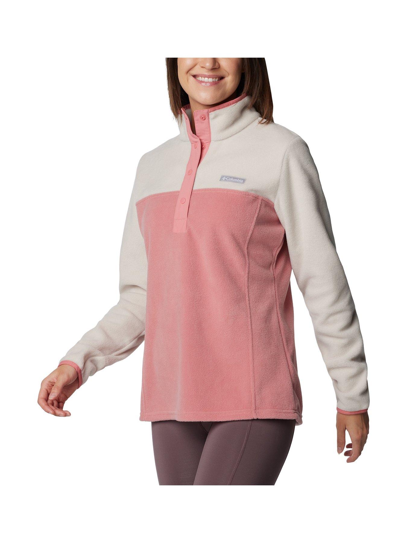 columbia-womens-benton-springs-12-snap-pull-over-fleece-pinkback