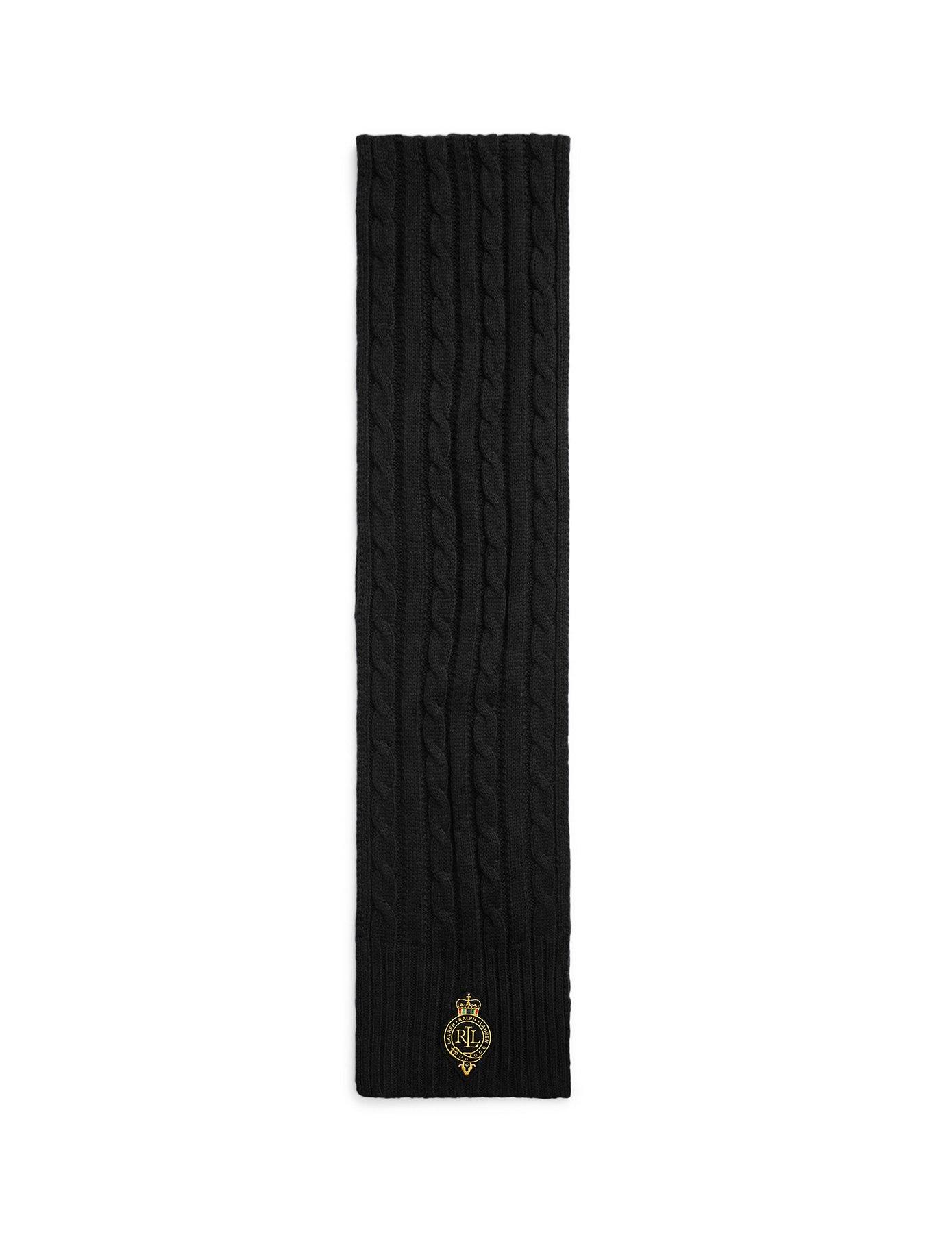 lauren-by-ralph-lauren-crest-logo-scarf-blackback