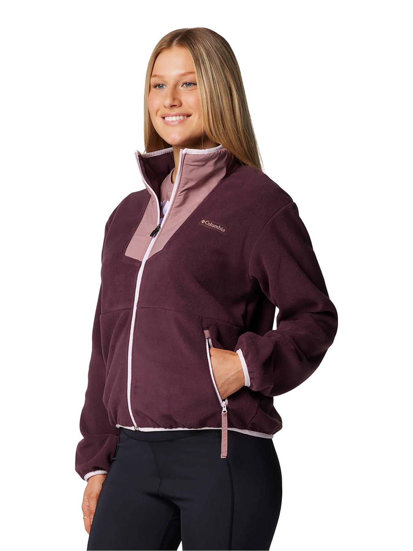 columbia-womens-sequoia-grove-full-zip-fleece-purpleoutfit