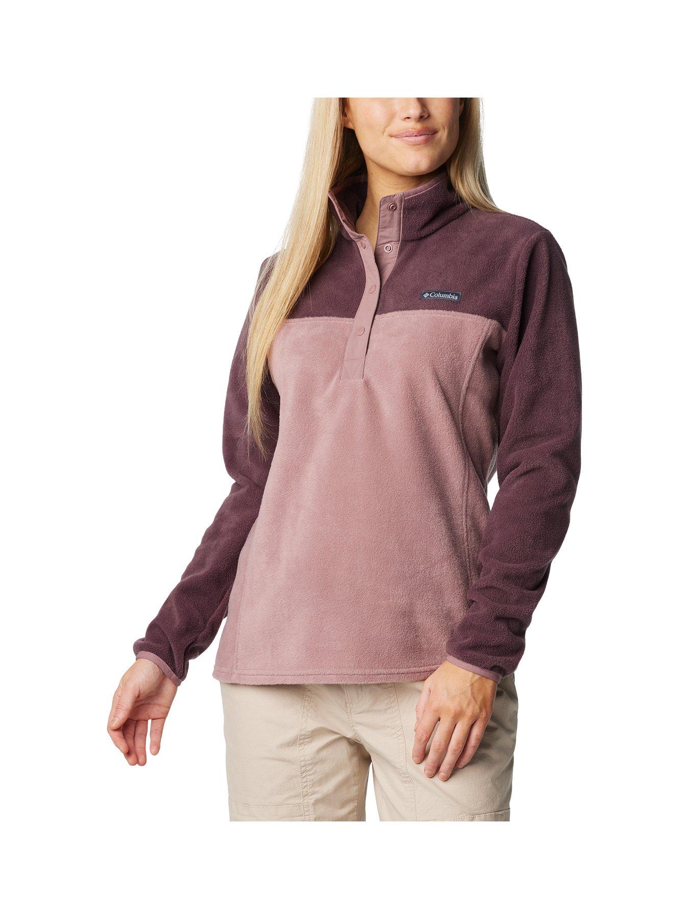 columbia-womens-benton-springs-12-snap-pull-over-fleece-purpleback