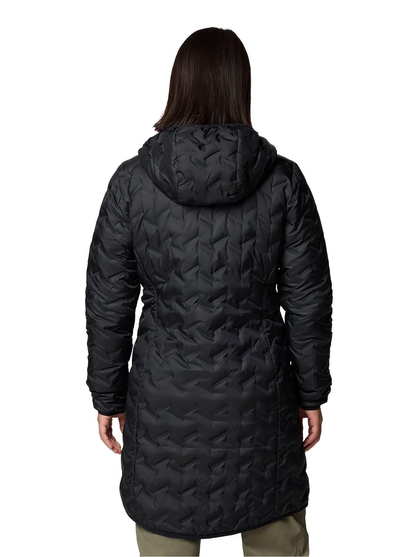 columbia-womens-delta-ridge-ii-long-down-jacket-blackstillFront