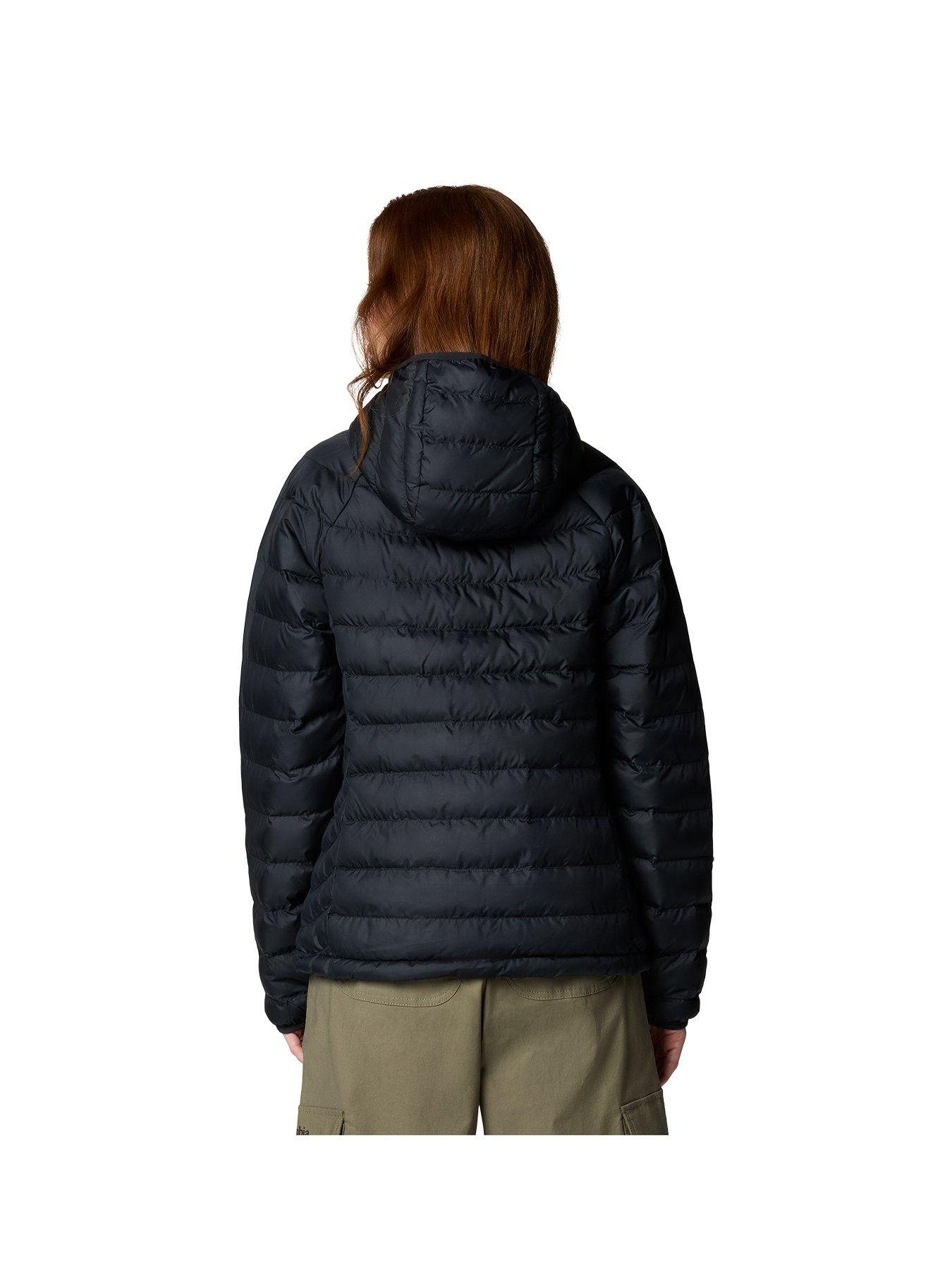 Image 2 of 4 of Columbia Women's Powder Lite II Hooded Jacket - Black