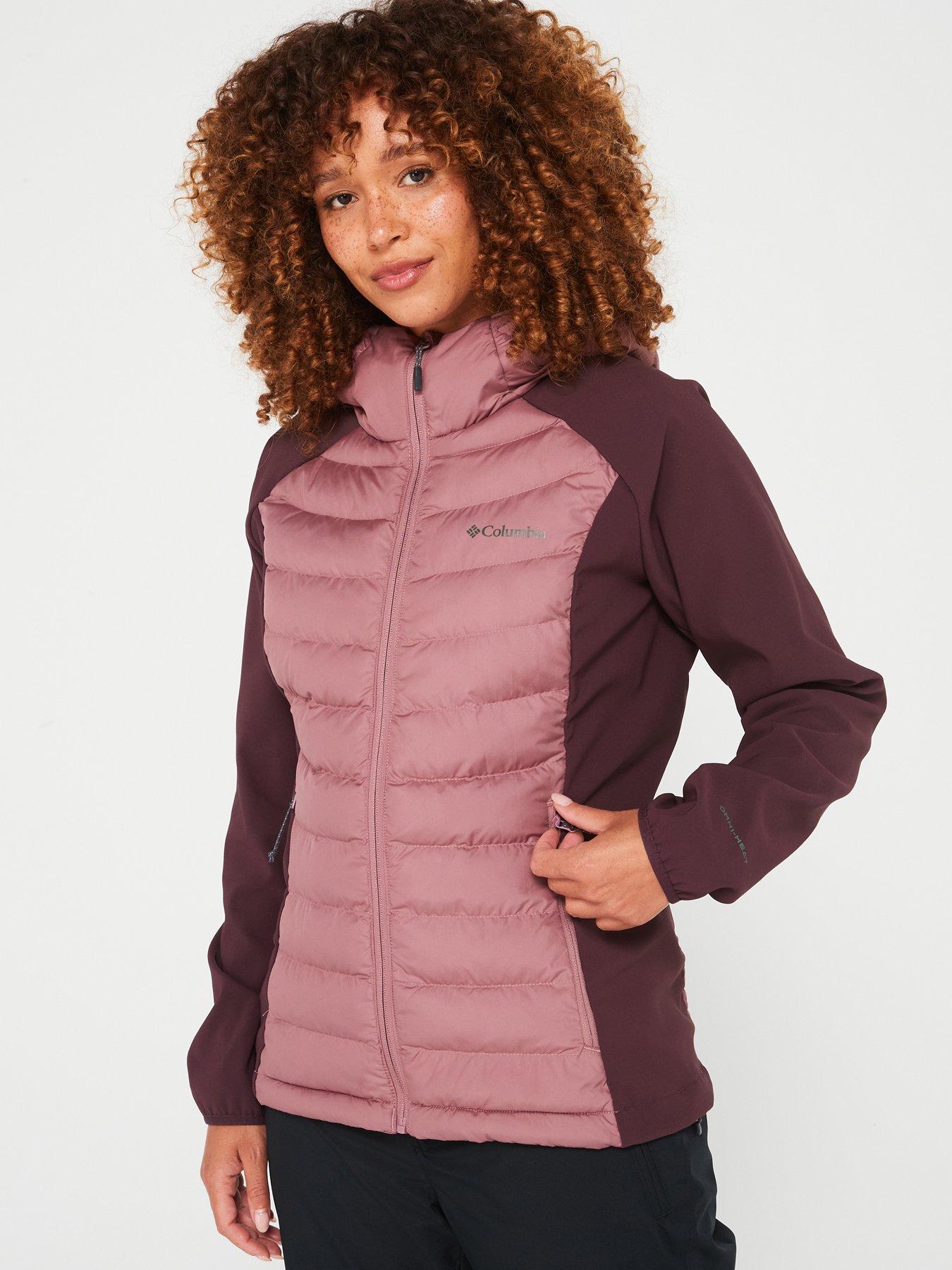 undefined Women's Powder Lite II Hybrid Hooded Jacket - Purple