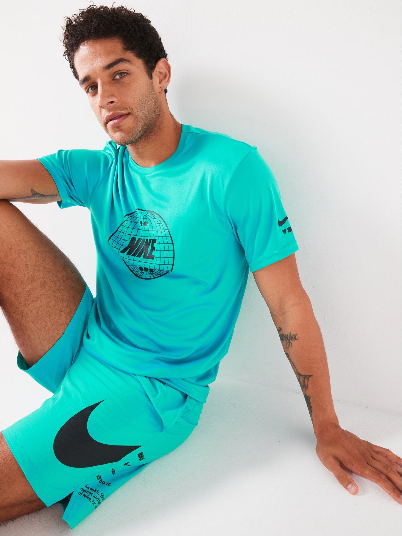 nike-essential-short-sleeve-hydroguard-tealoutfit