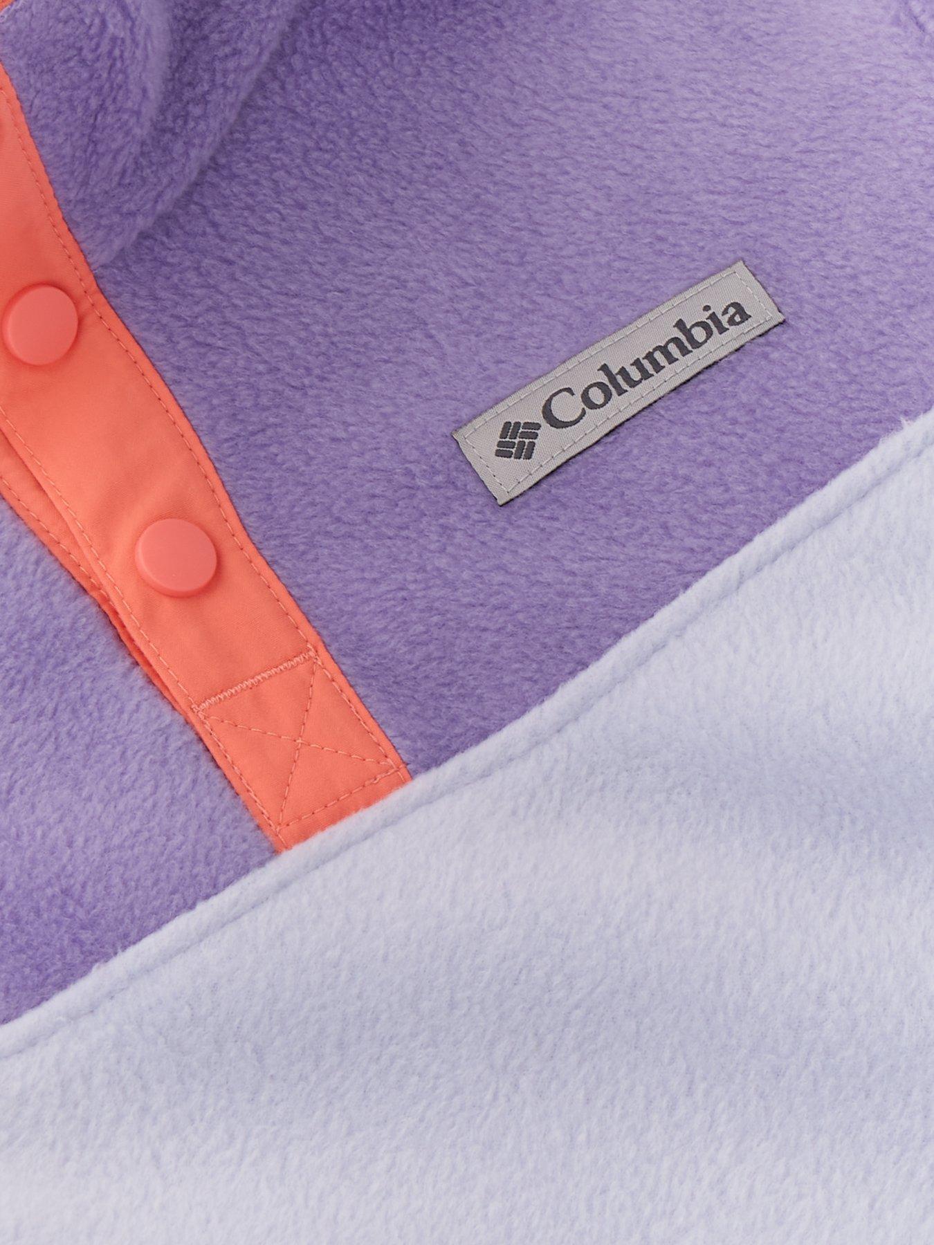 columbia-youth-unisex-steens-moutain-14-snap-fleece-pull-over-purpleoutfit