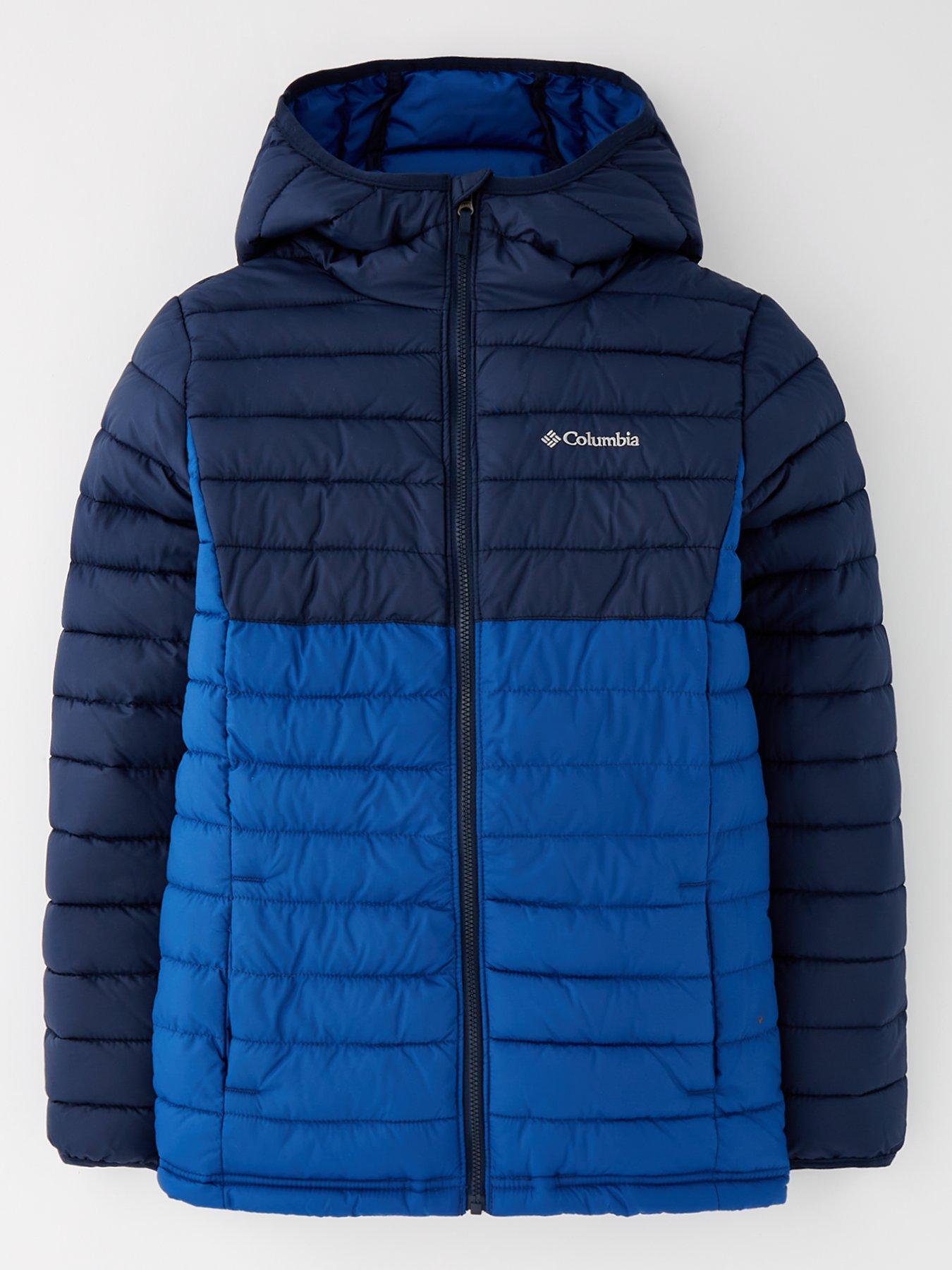 columbia-youth-boys-powder-lite-ii-hooded-jacket-blue