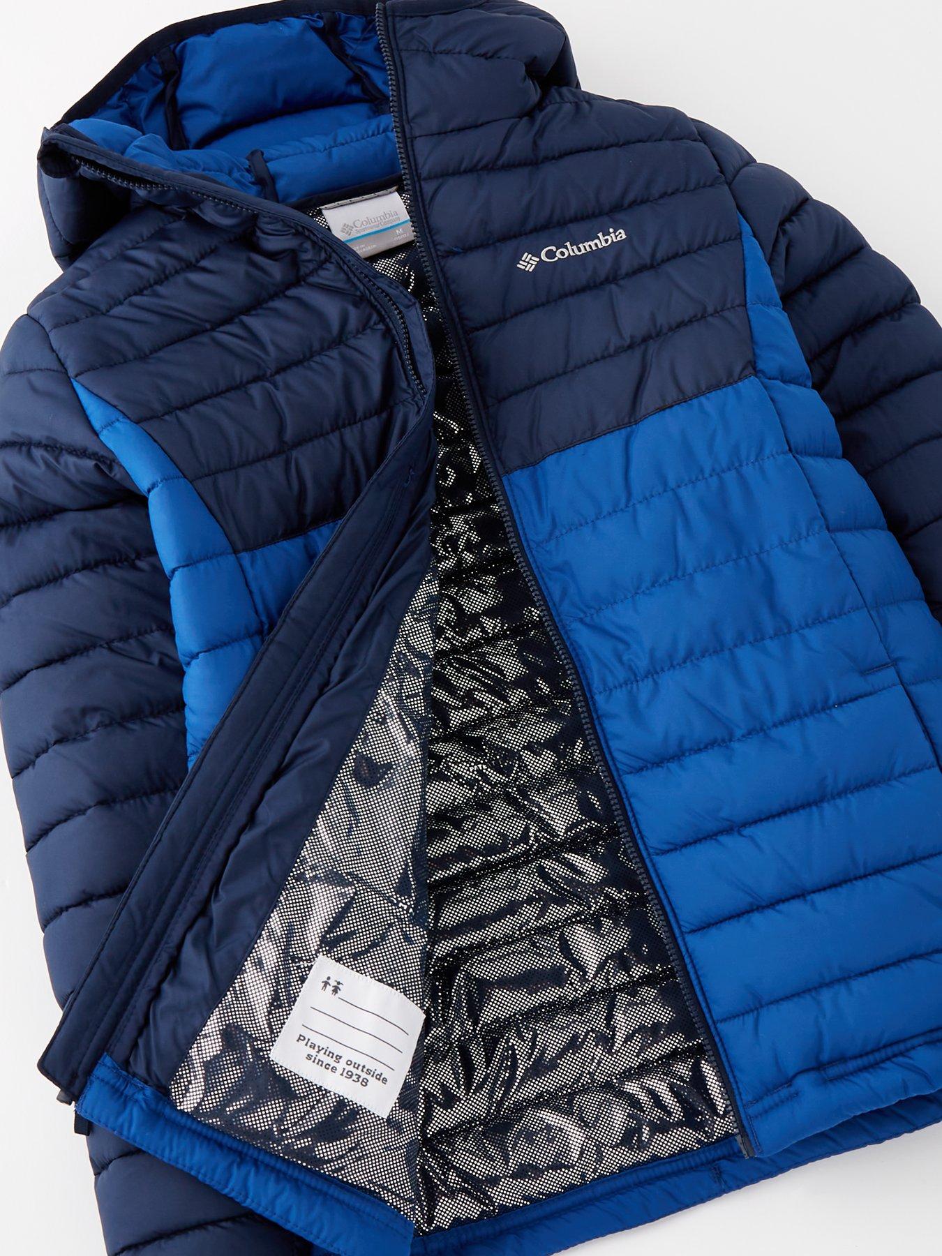 columbia-youth-boys-powder-lite-ii-hooded-jacket-blueoutfit