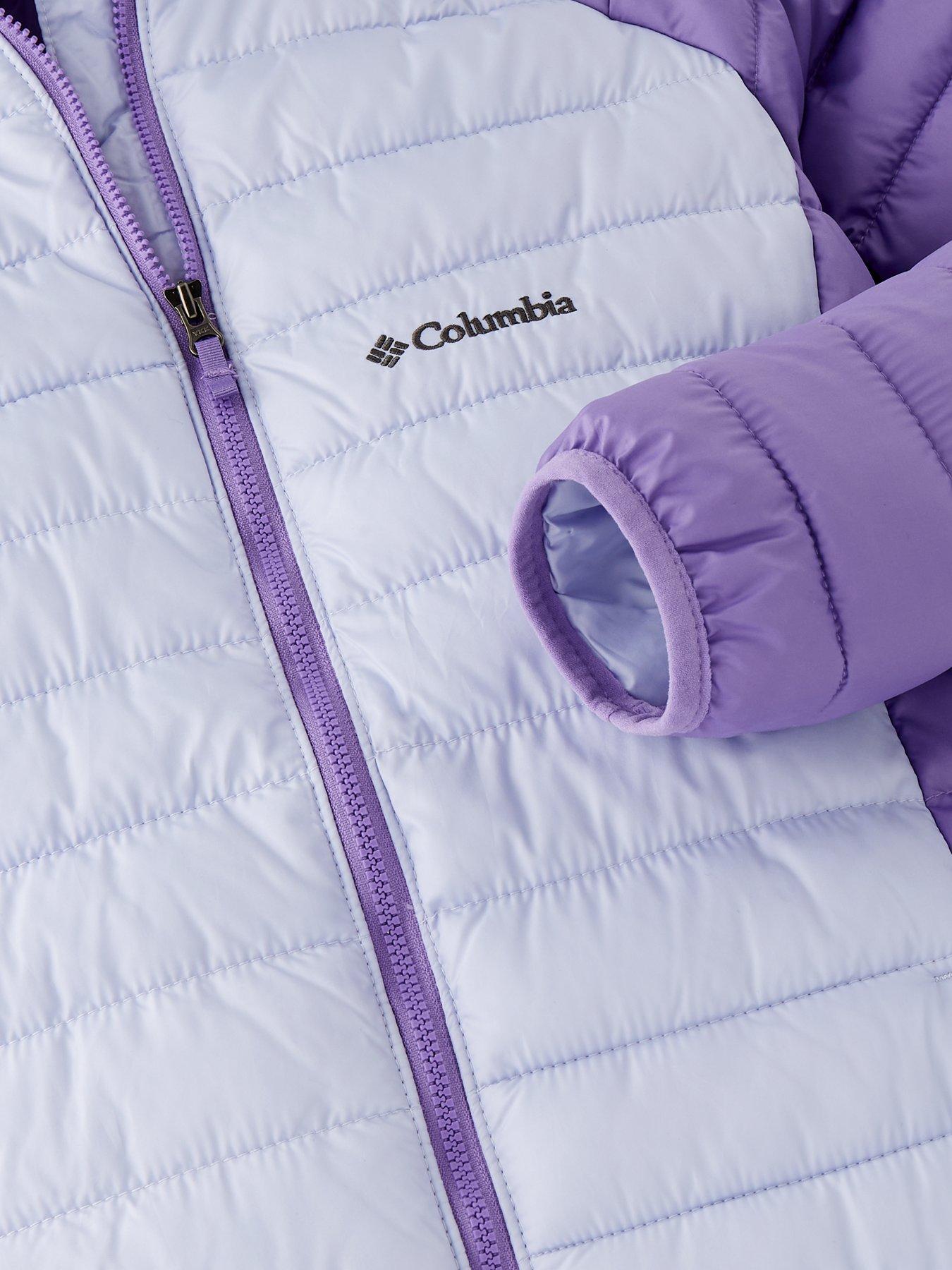 columbia-youth-girls-powder-lite-ii-hooded-jacket-purpledetail