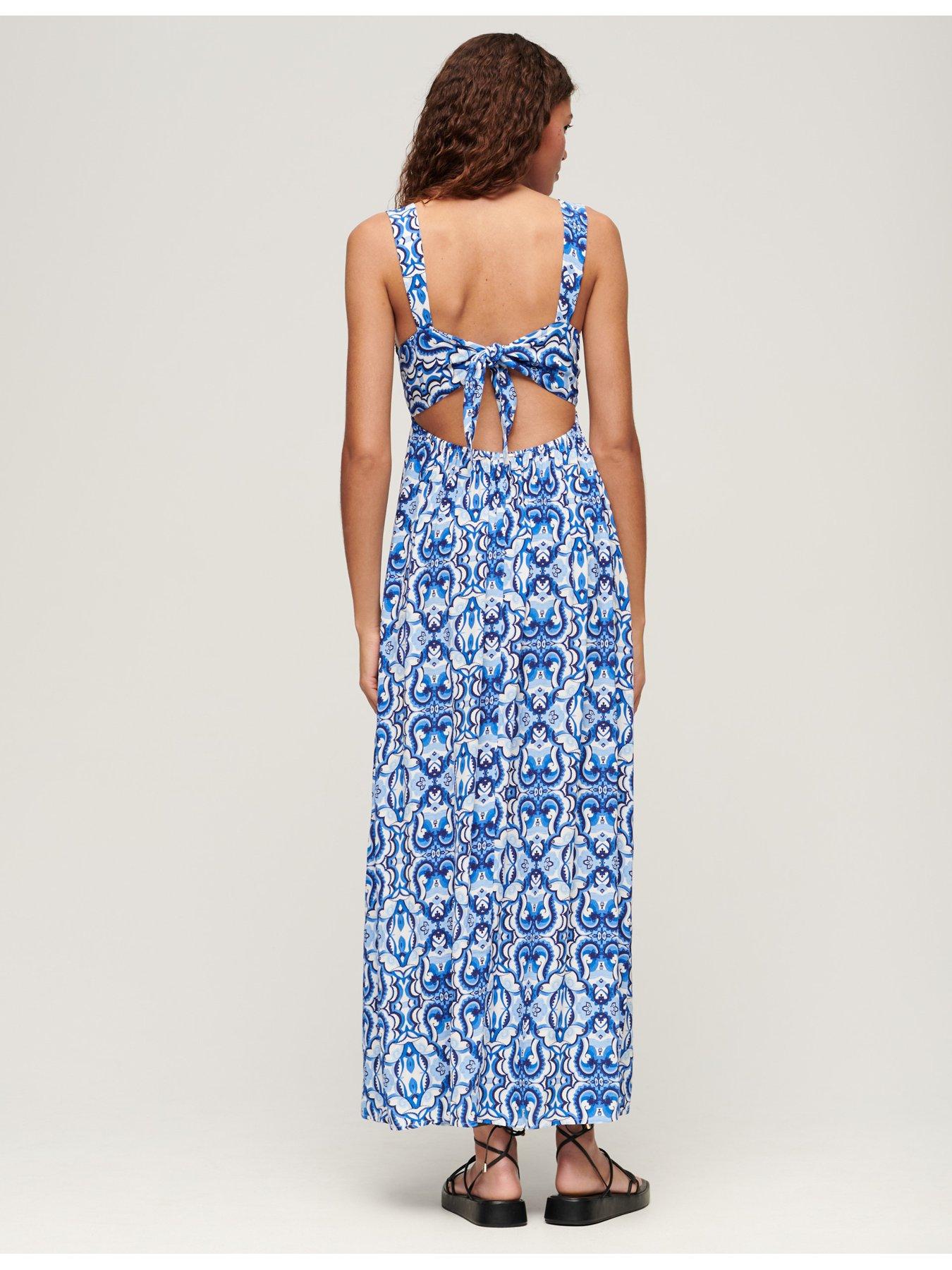 superdry-tie-back-maxi-dress-bluestillFront