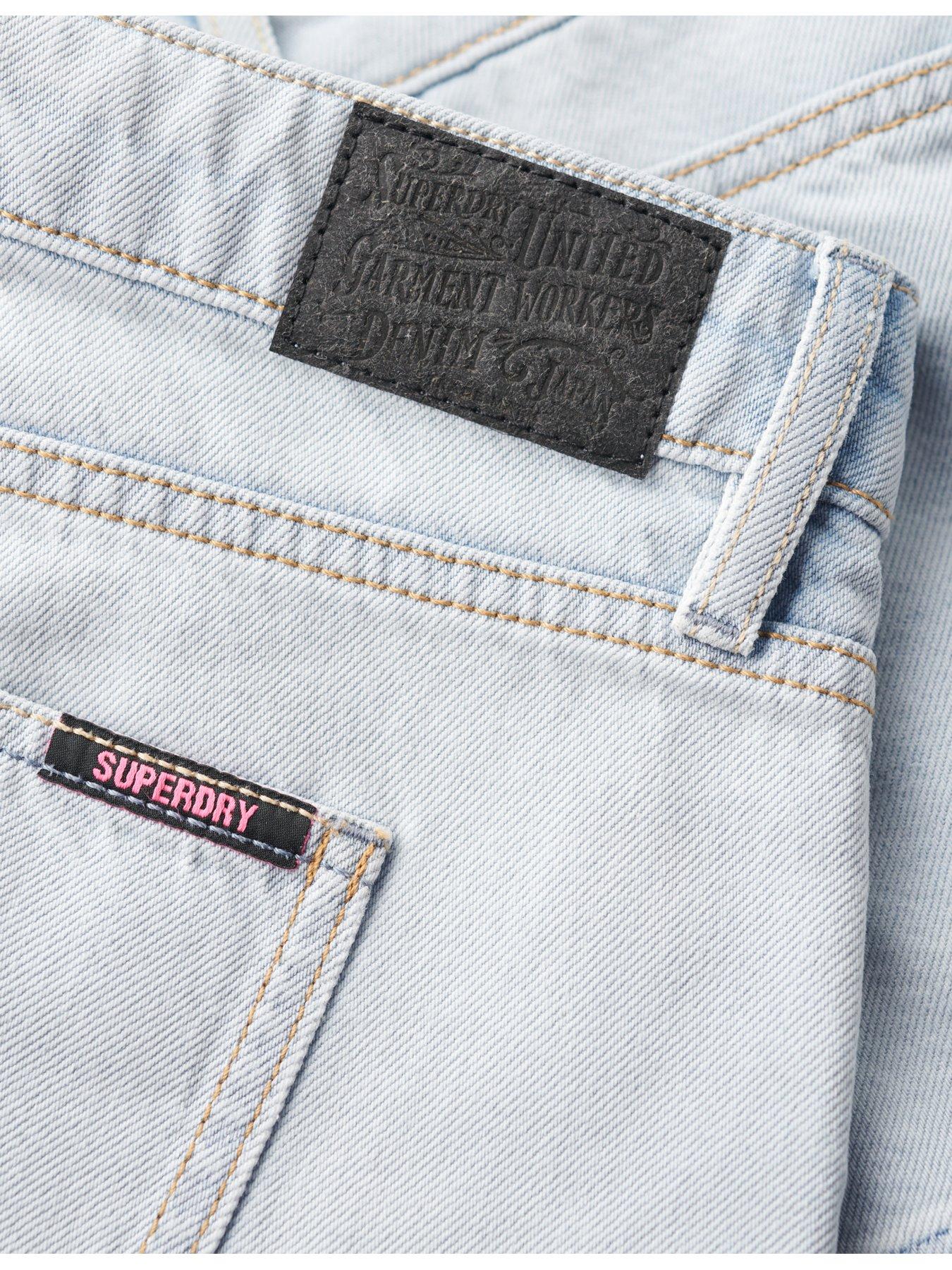 superdry-denim-mini-skirt-bluedetail