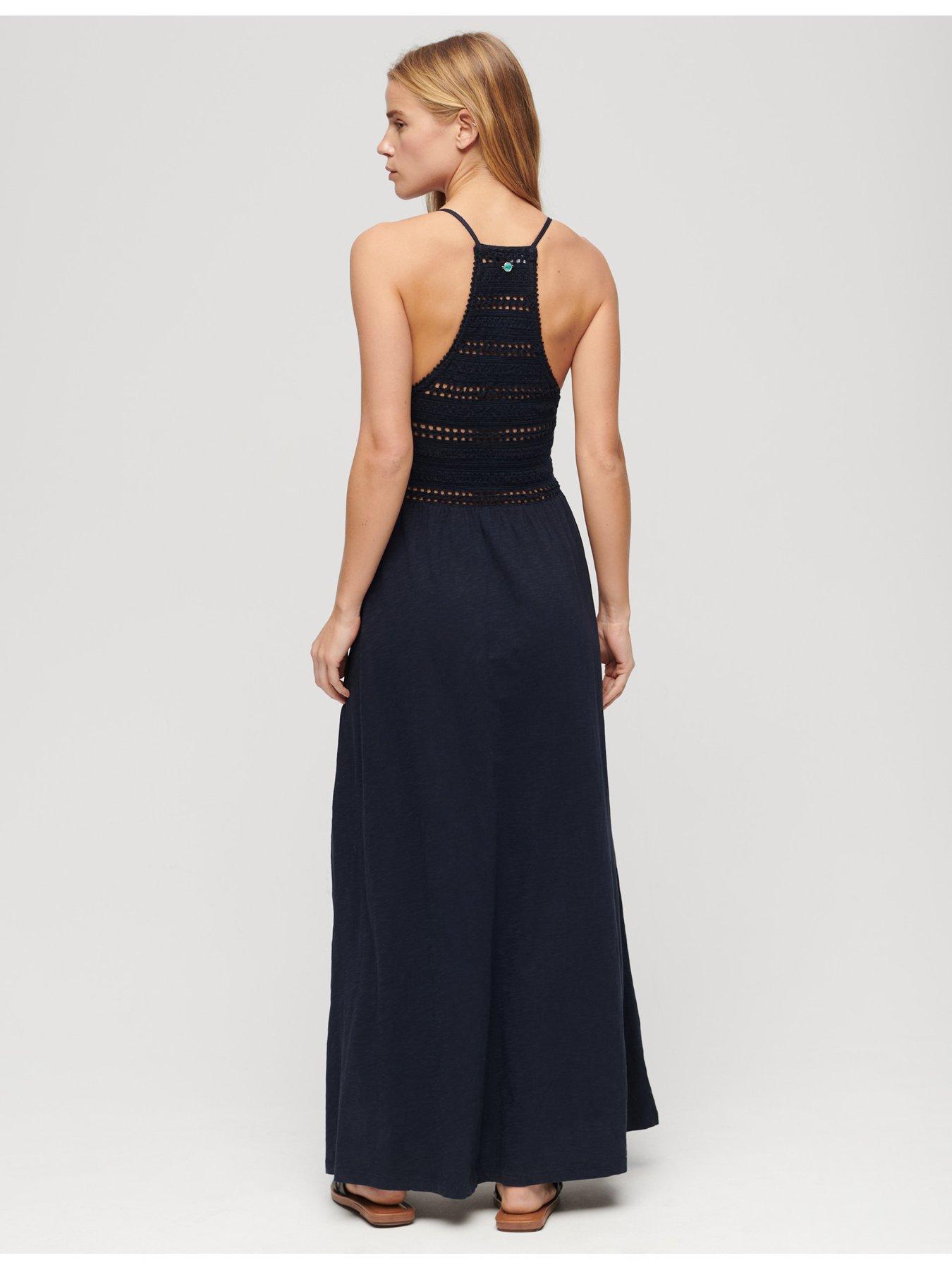 superdry-jersey-lace-maxi-dress-navystillFront