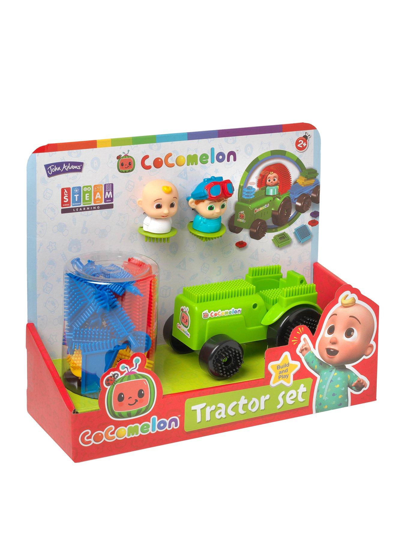 john-adams-fun-bricks-cocomelon-tractor-set