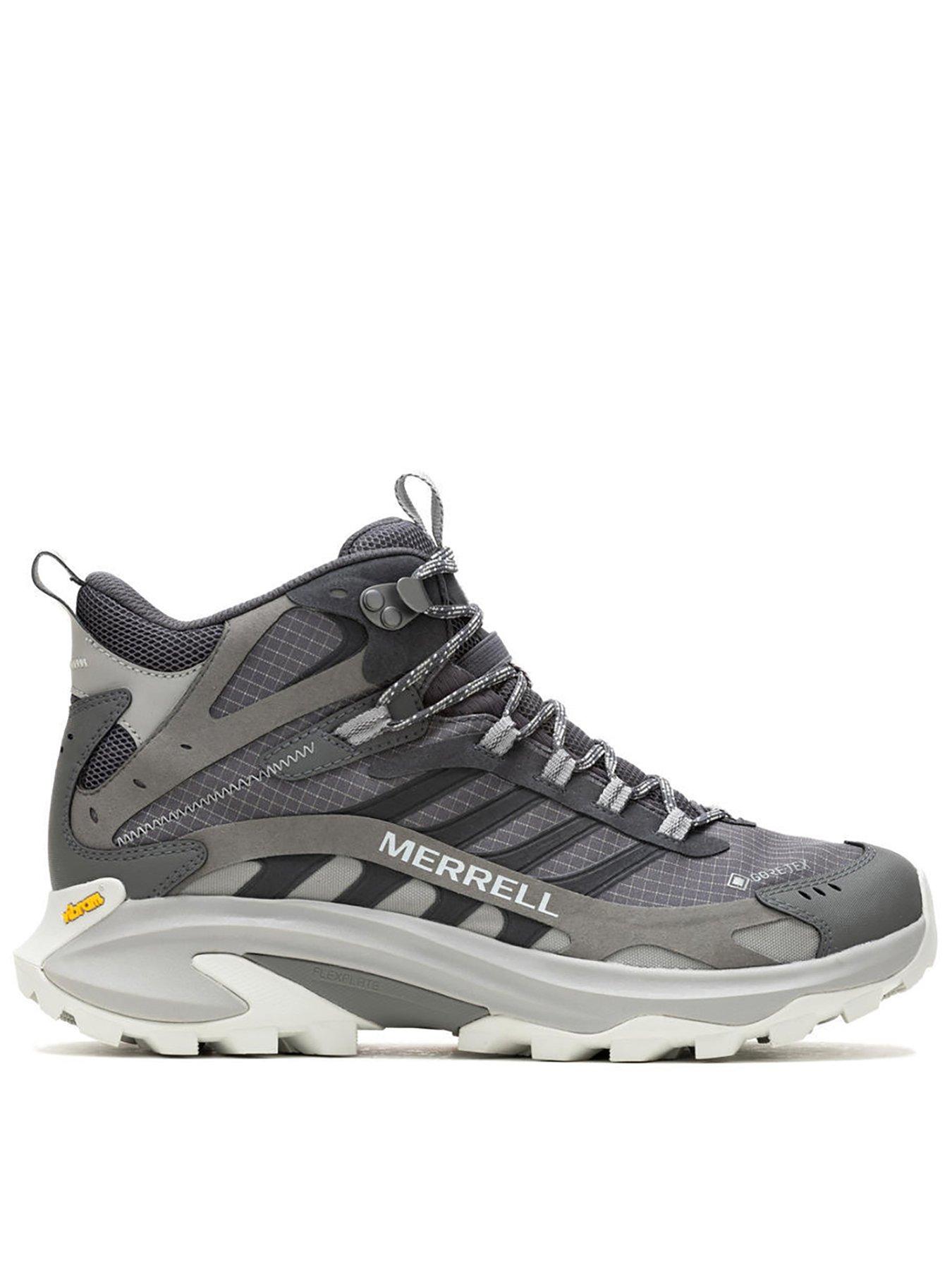 Merrell Men's Moab Speed 2 Mid GORE-TEX Hiking Boots - Asphalt