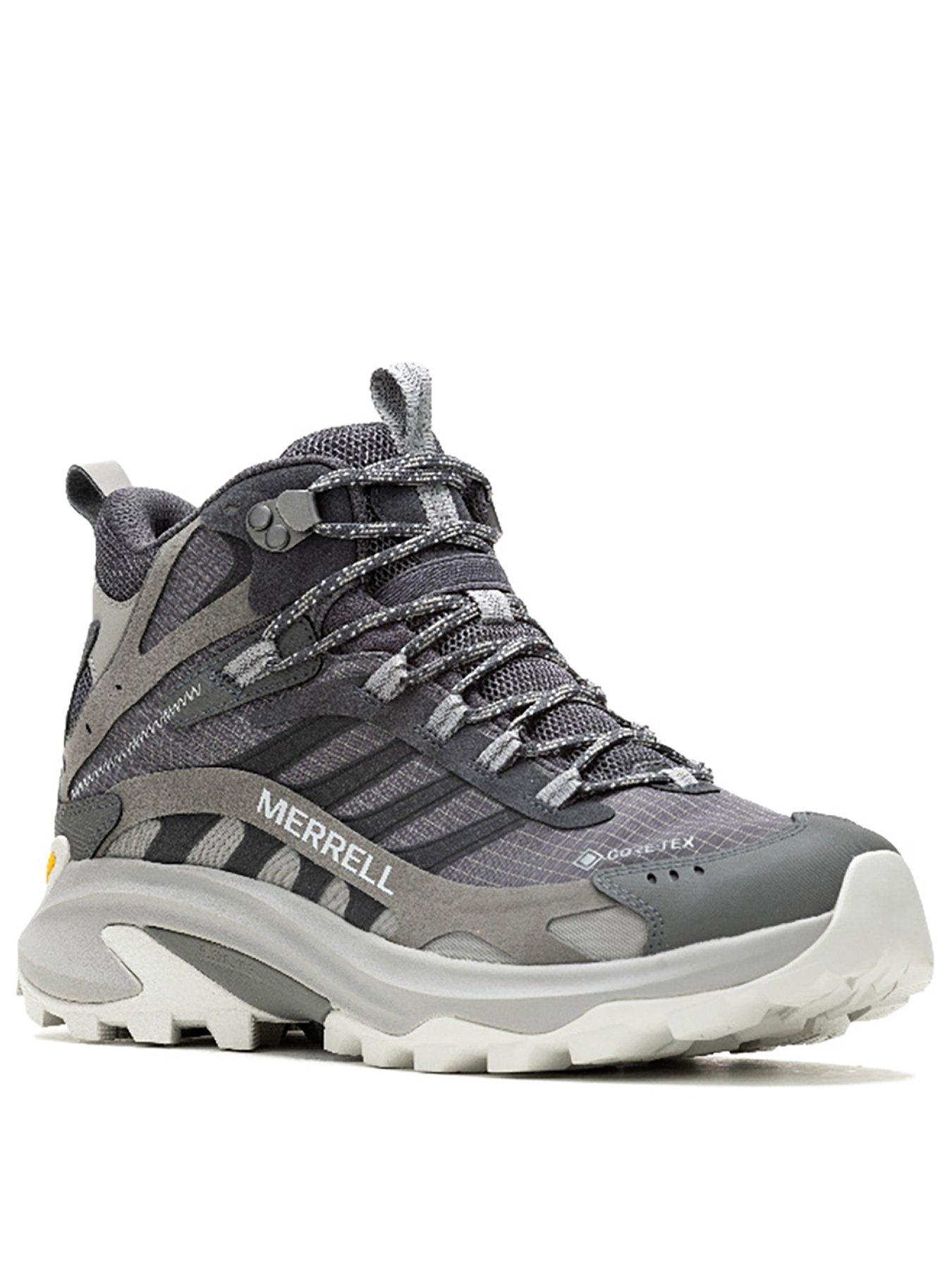 Image 2 of 6 of Merrell Mens Moab Speed 2 Mid Goretex Hiking Boots - Asphalt