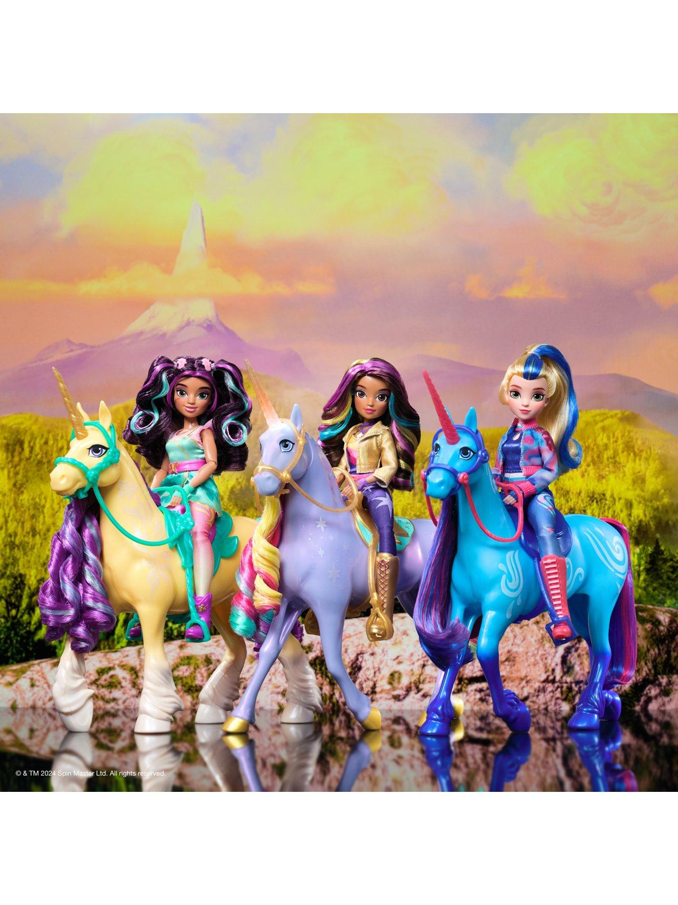 Image 7 of 7 of Unicorn Academy Rainbow Light-Up Wildstar 11" Unicorn Figure