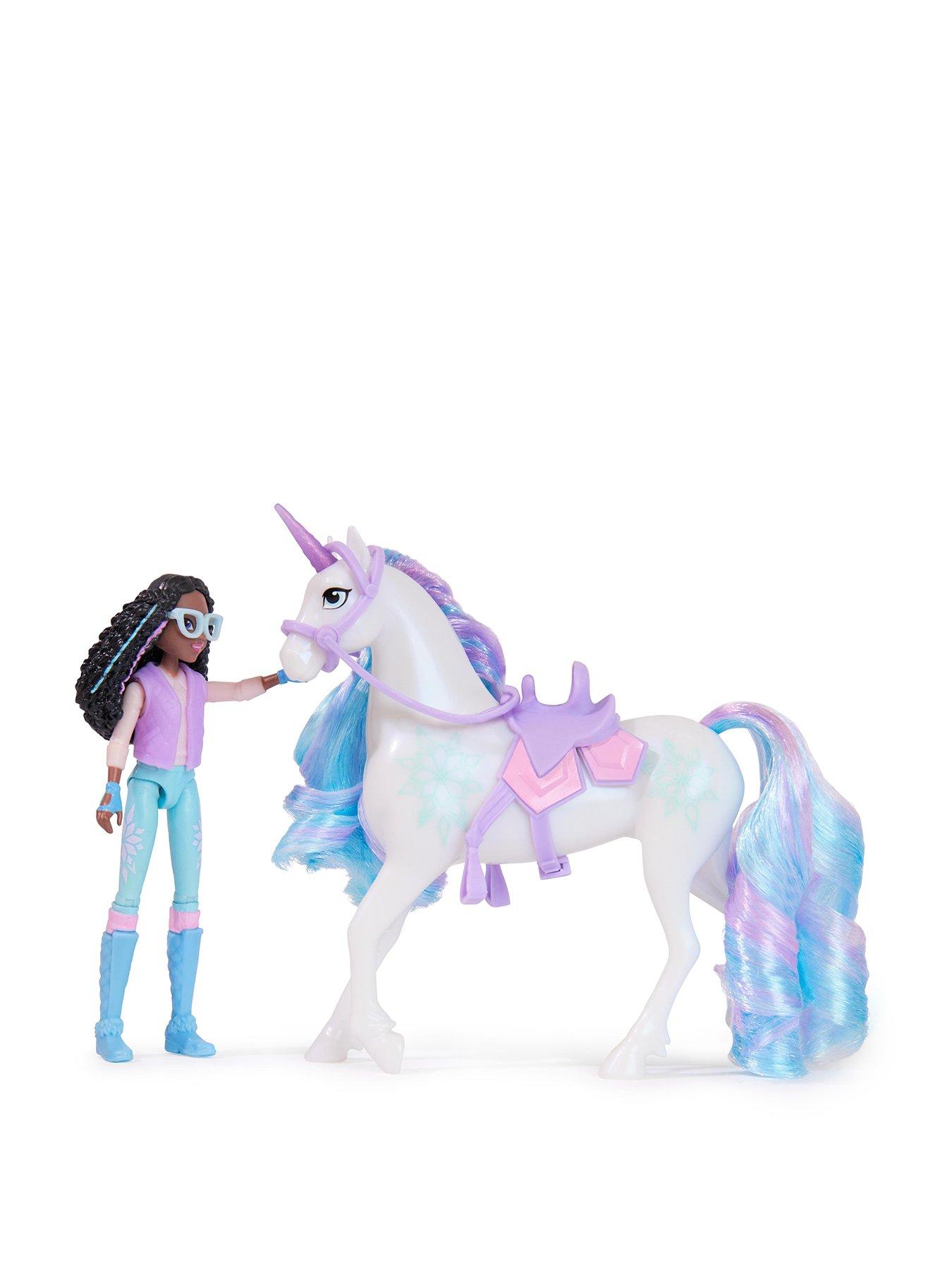 Image 1 of 6 of Unicorn Academy Layla Doll & Glacier Unicorn