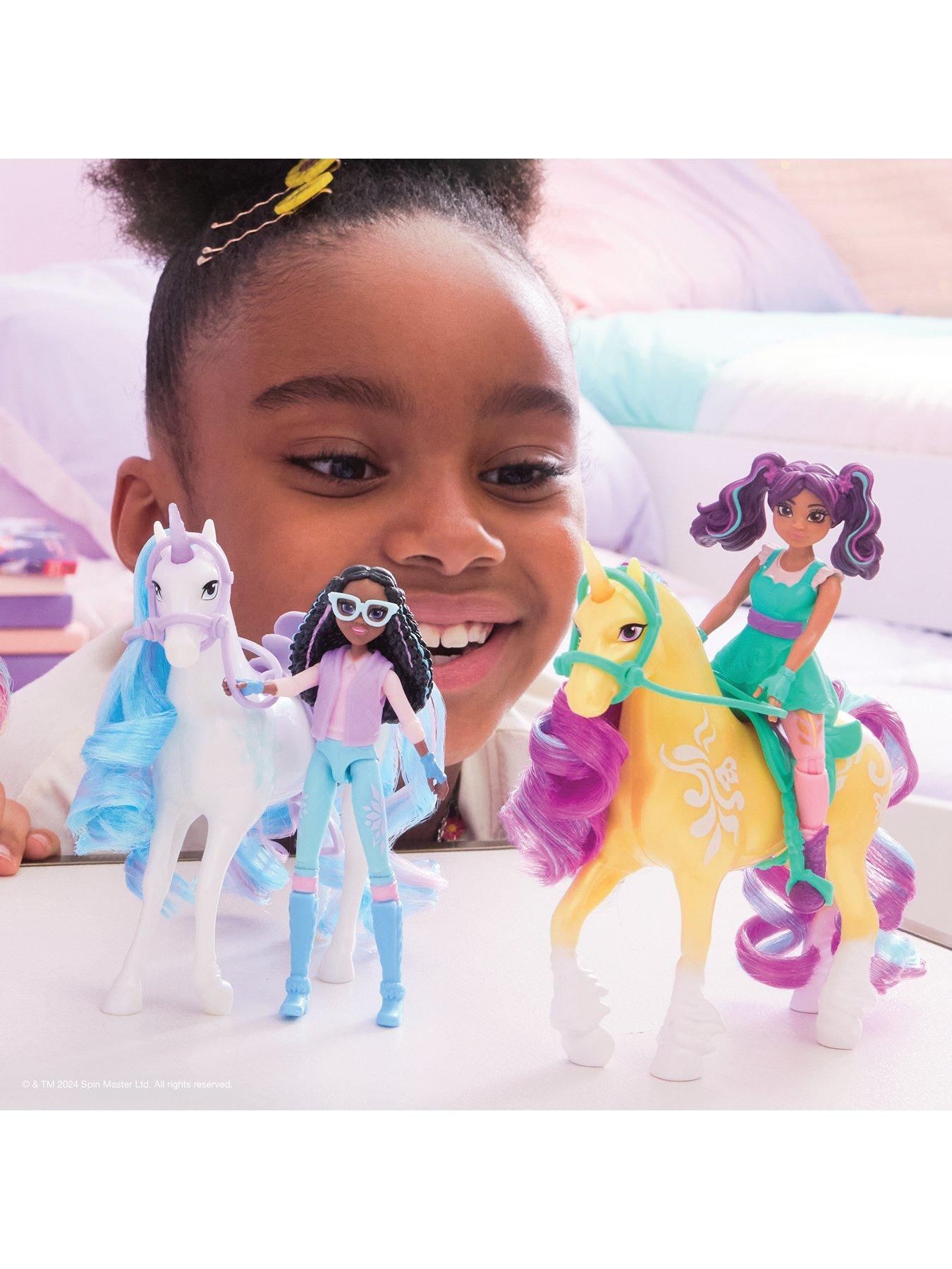 Image 6 of 6 of Unicorn Academy Layla Doll & Glacier Unicorn