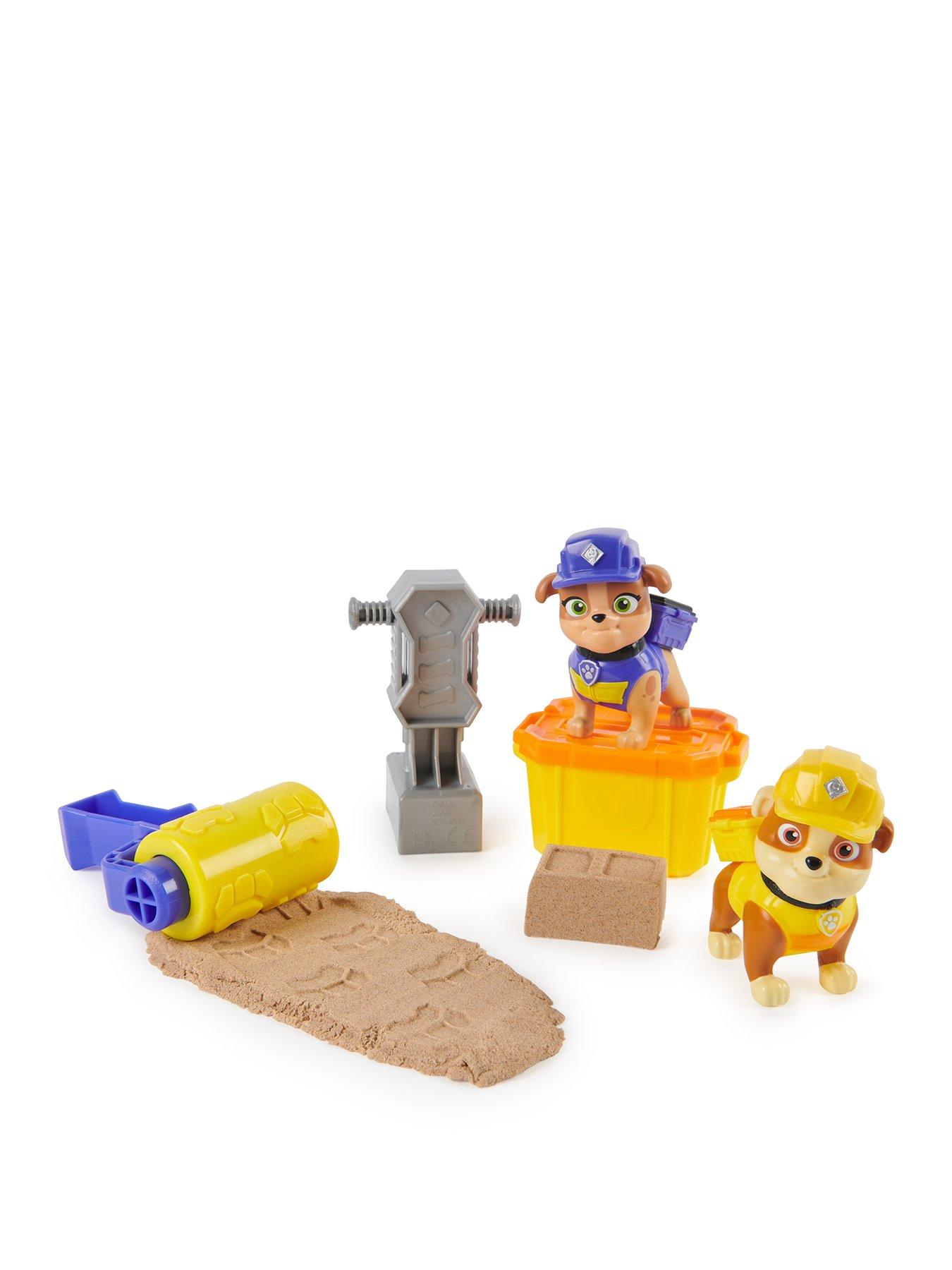 Image 1 of 7 of Rubble & Crew Rubble &amp; Mix Build-It Pack with Kinetic Sand