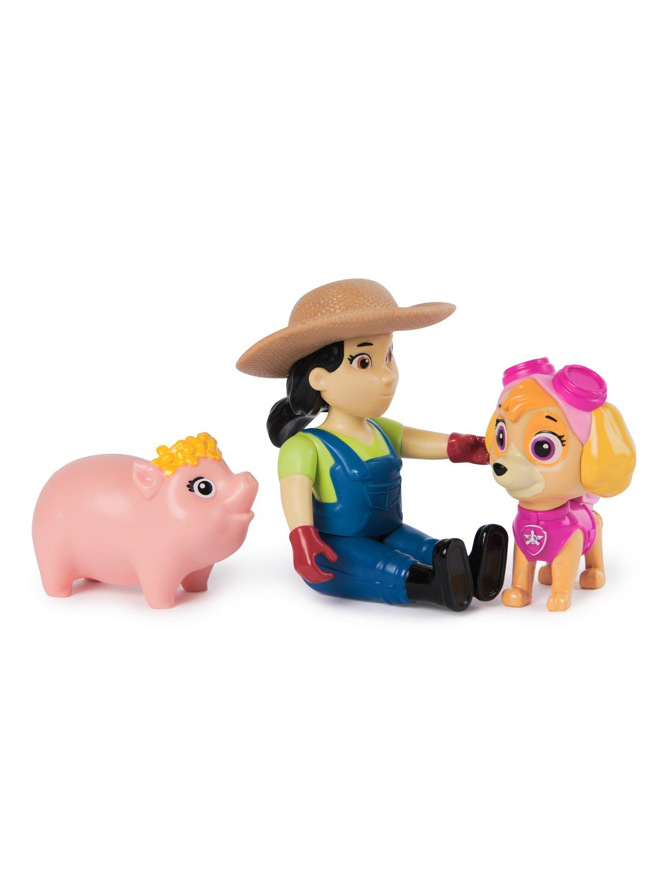 Image 5 of 5 of Paw Patrol Core Hero Pups Farmer Yumi, Skye &amp; Pig