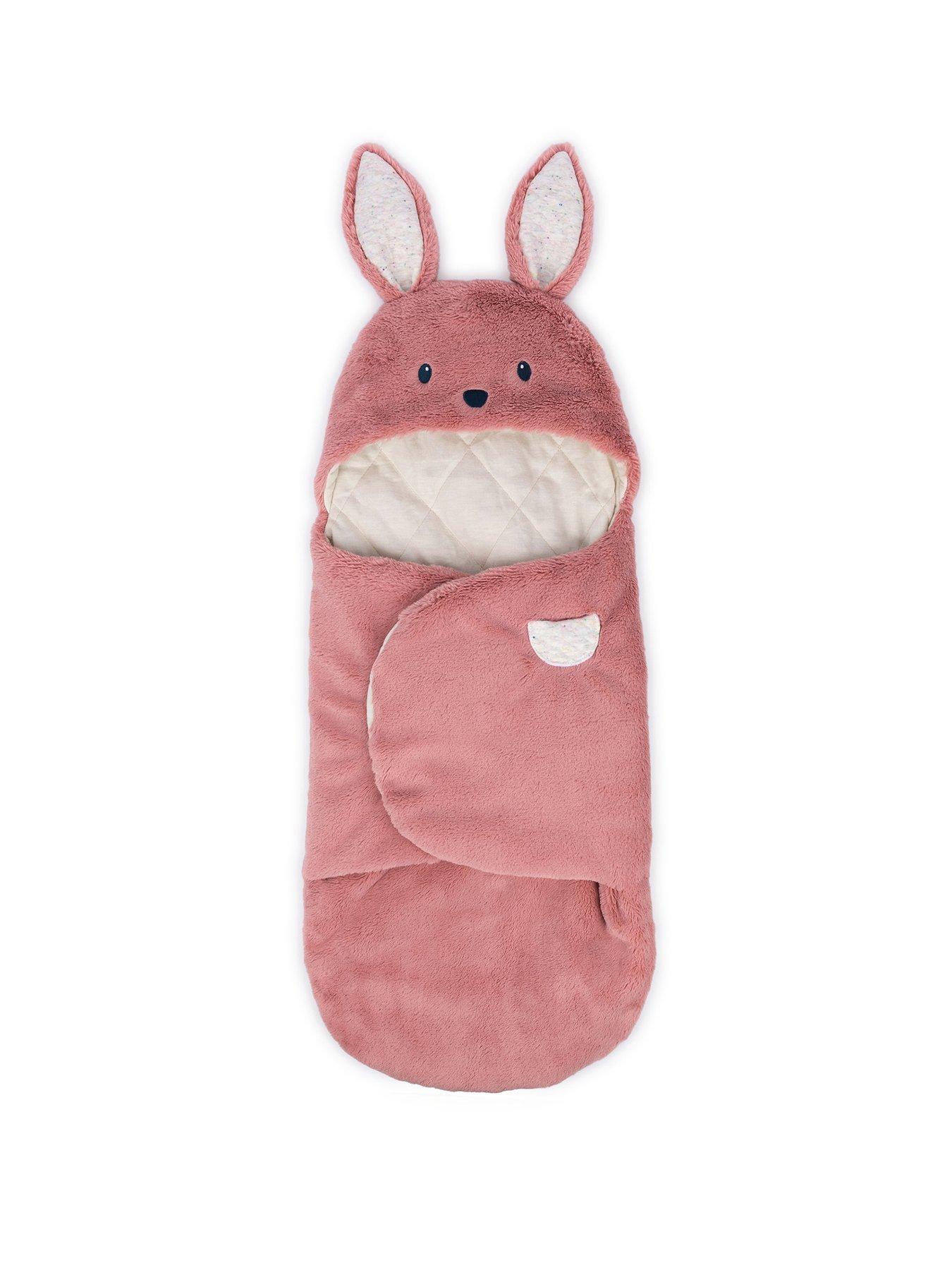 gund-bunny-oh-so-snuggly-baby-blanket-wrapfront