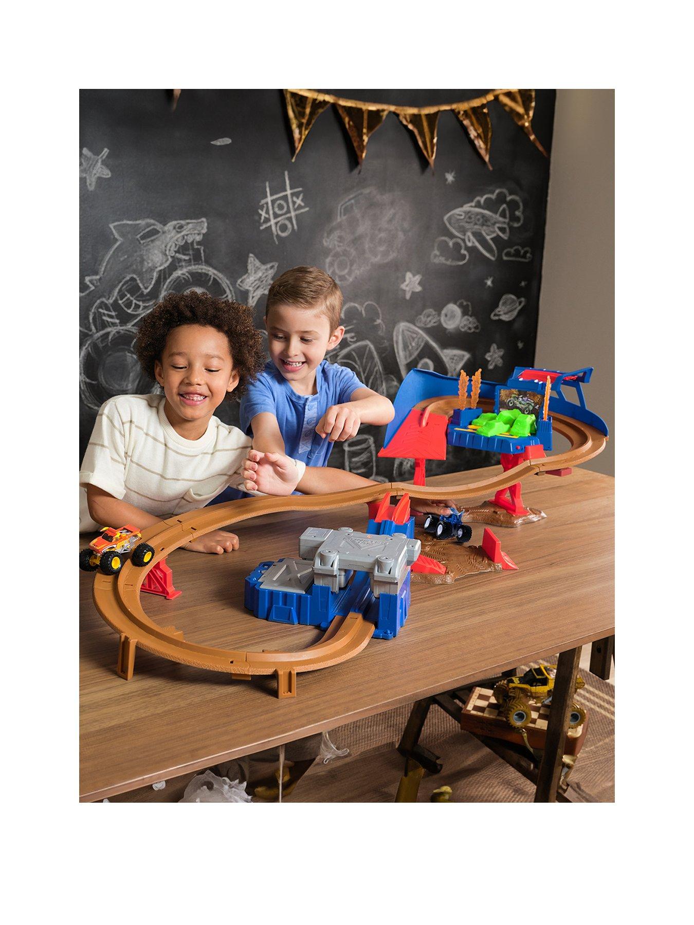 Image of Monster Jam Supercharger Speedway Booster Playset