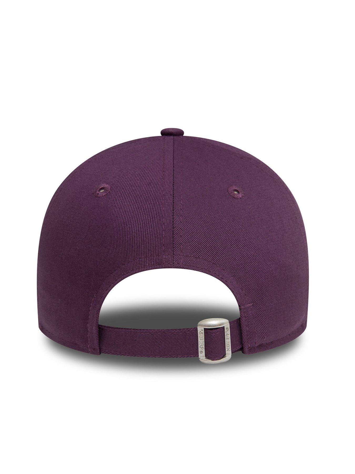 new-era-ladies-9forty-metallic-la-dodgers-cap--purplestillFront