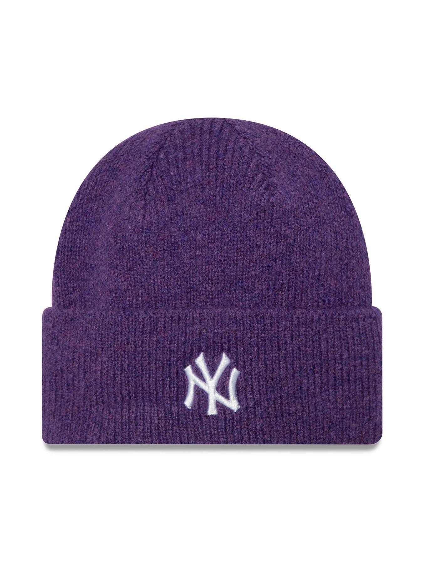 new-era-ladies-ny-yankees-beanie--purplefront