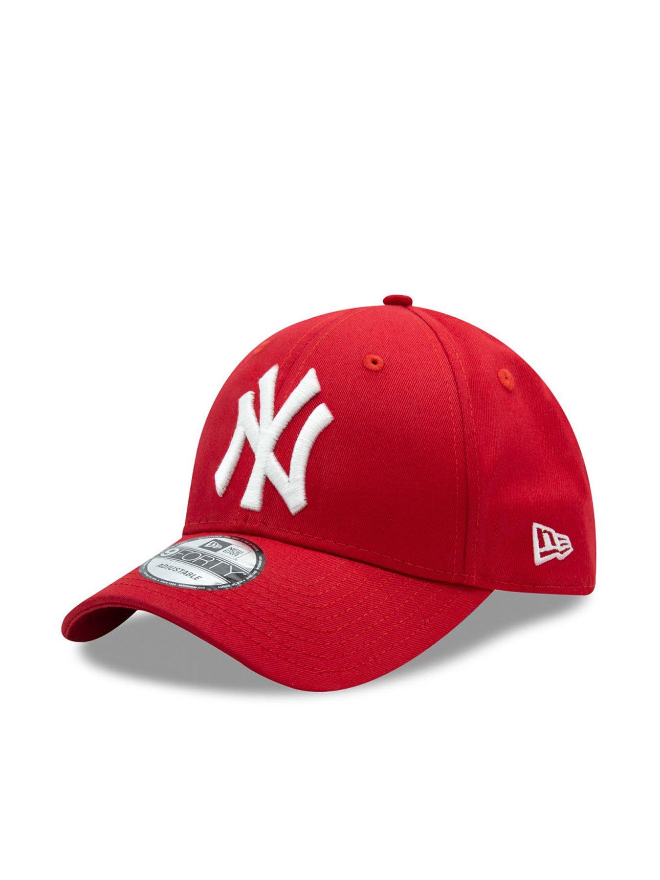 new-era-unisex-9forty-league-essentials-ny-yankees-cap--redwhite