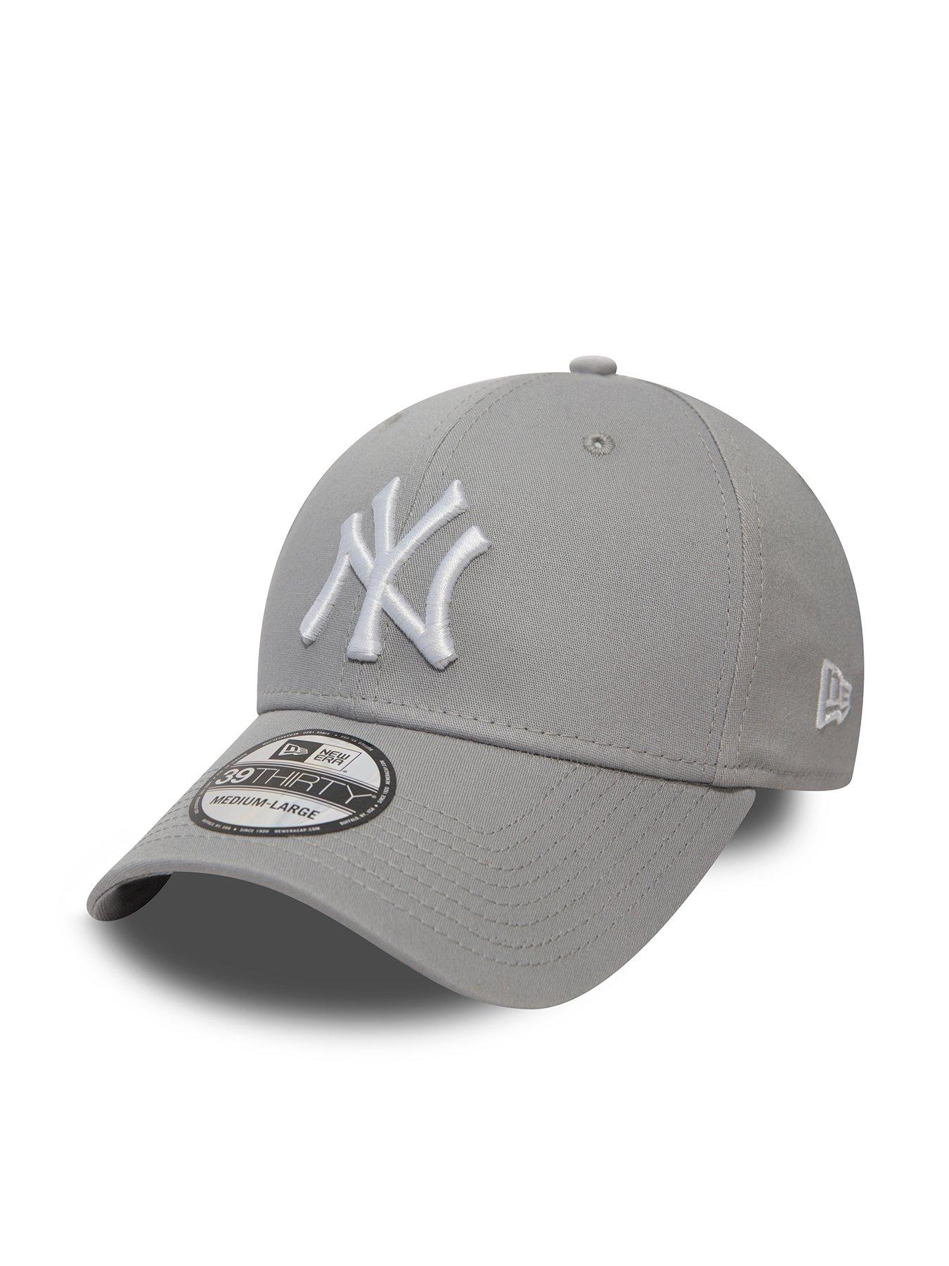 new-era-unisex-39thirty-ny-yankees-cap--greywhitefront