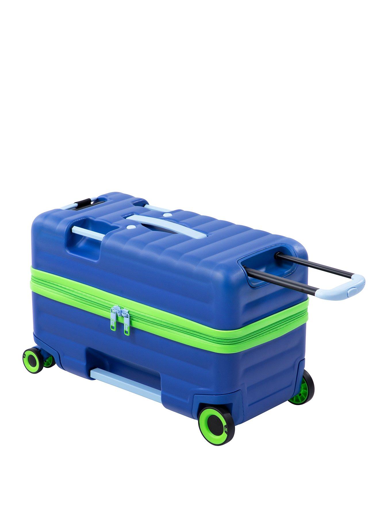 Image of it Luggage IT Luggage Trunkryder True Blue Kiddies Ride-On Suitcase