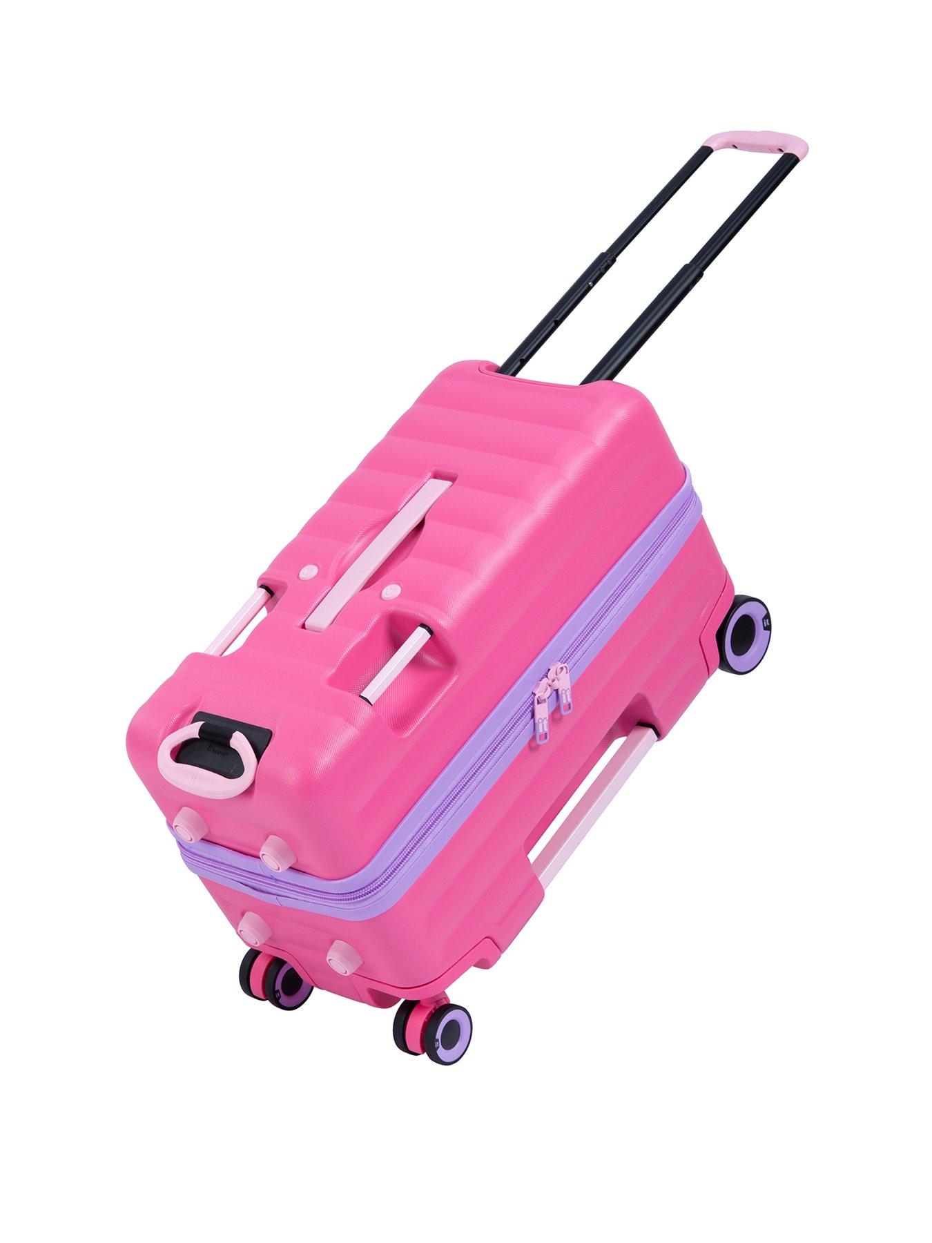 it-luggage-it-luggage-trunkryder-azalea-pink-kiddies-ride-on-suitcasestillFront