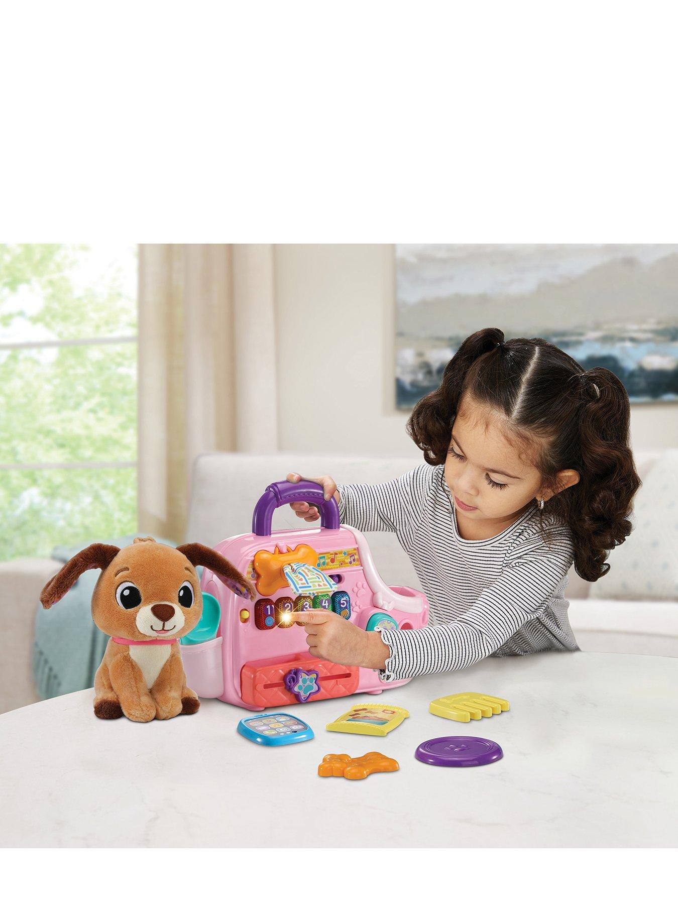 VTech Cutie Puppy Carrier with Adorable Soft Puppy