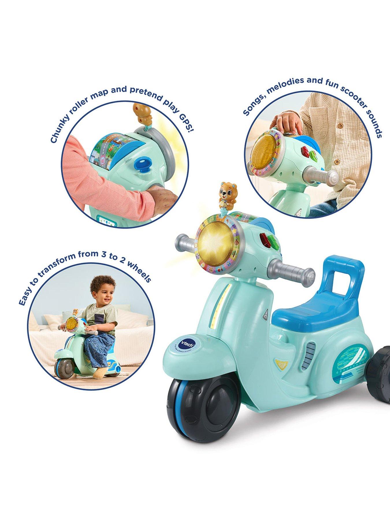 Image 2 of 7 of VTech 2-in-1 Ride &amp; Balance Scooter