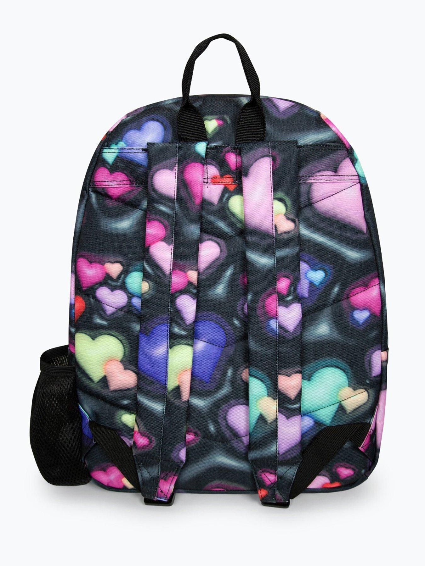 hype-hype-unisex-black-3d-hearts-badge-backpackback