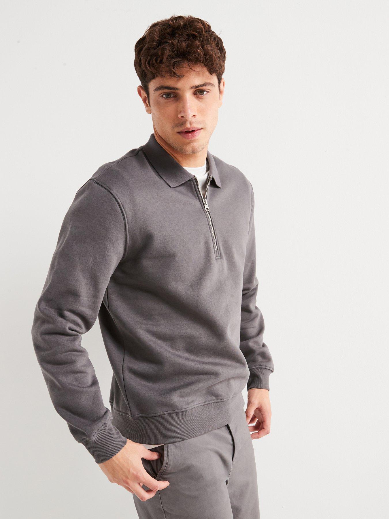 only-sons-only-amp-sons-regular-fit-12-zip-sweat-top