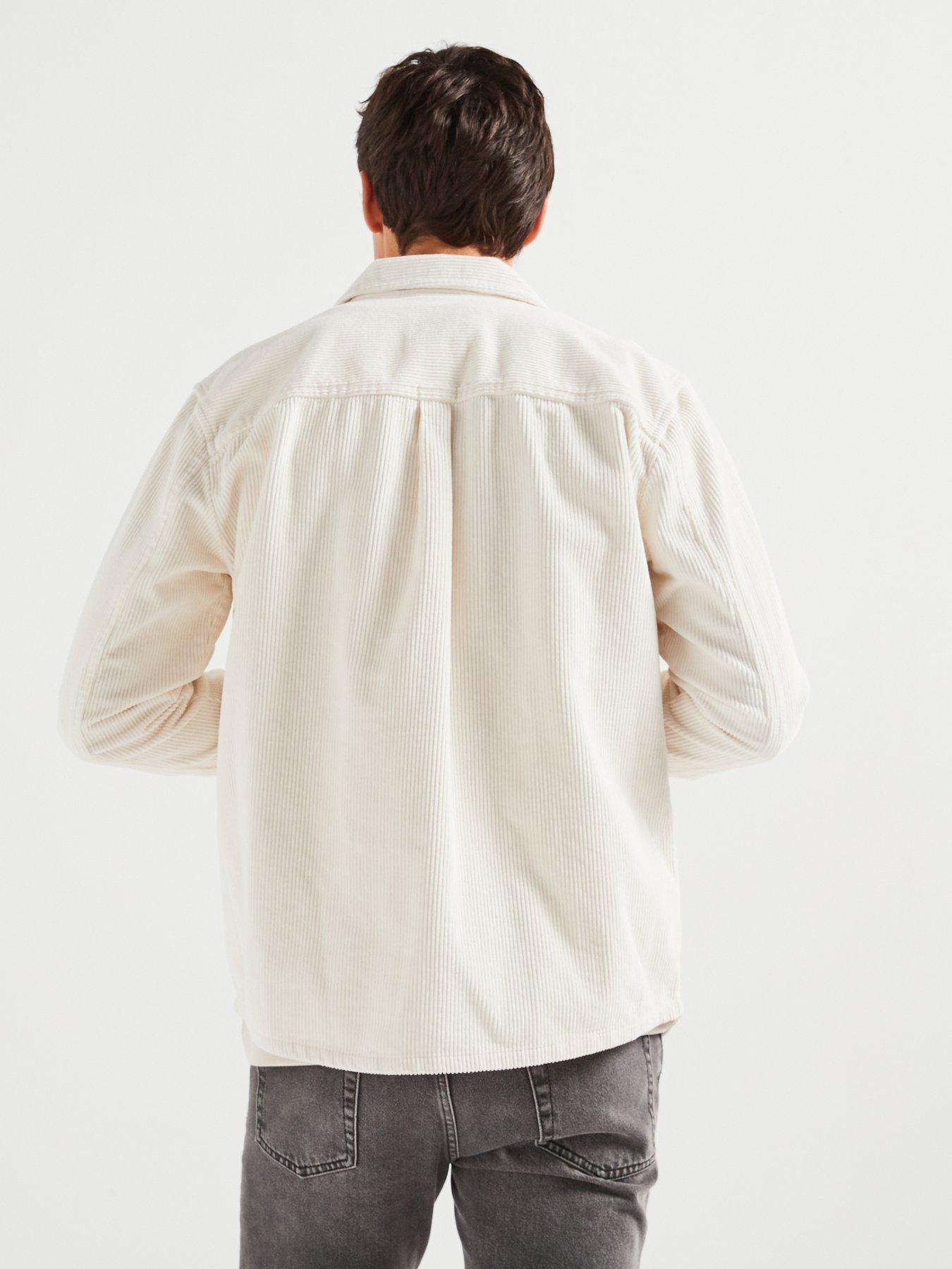 only-sons-relaxed-fit-corduroy-shacket-creamstillFront