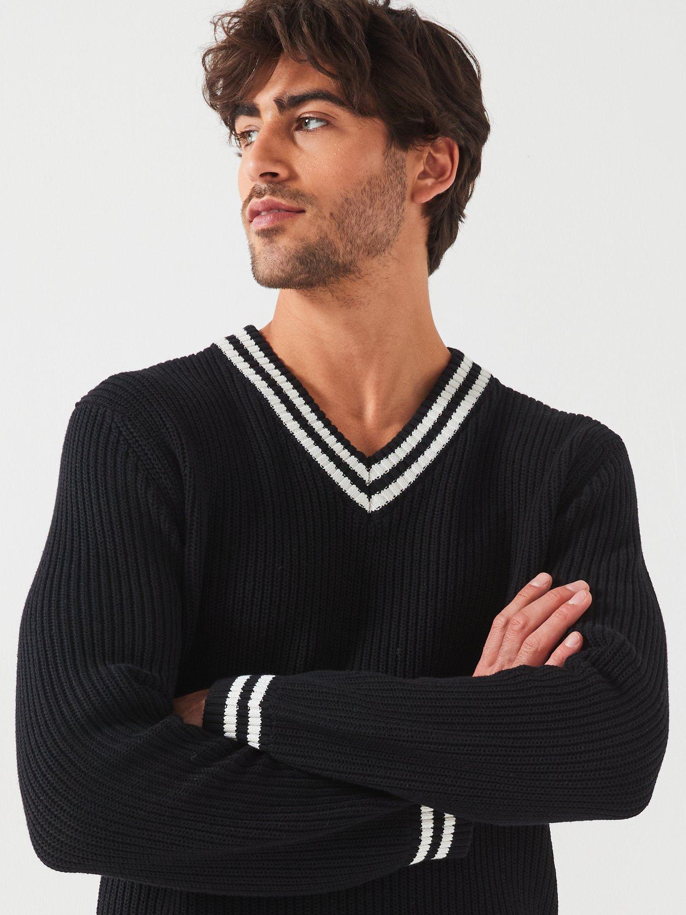 only-sons-only-amp-sons-tipped-v-neck-knitted-jumperoutfit