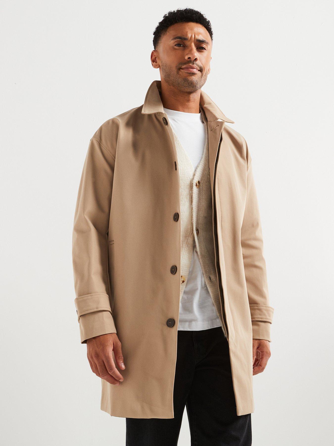 only-sons-relaxed-fit-lightweight-mac-coat-beige